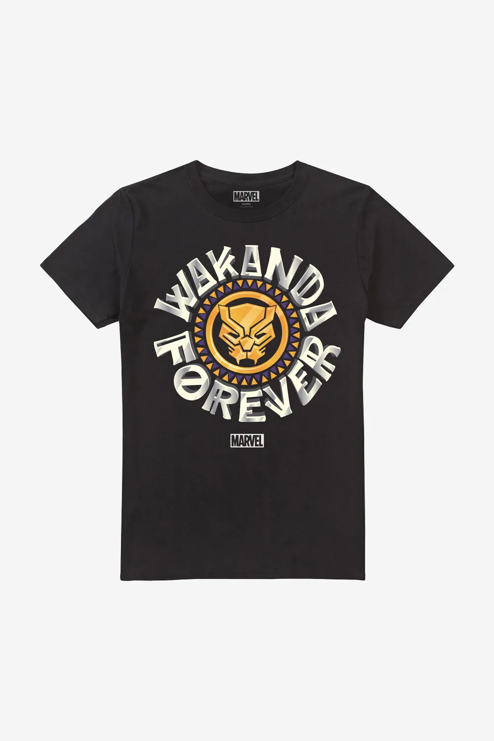 Black Panther Wakanda Street Mens T-Shirt Black 2 Black Panther Wakanda Street Mens T-Shirt Black
