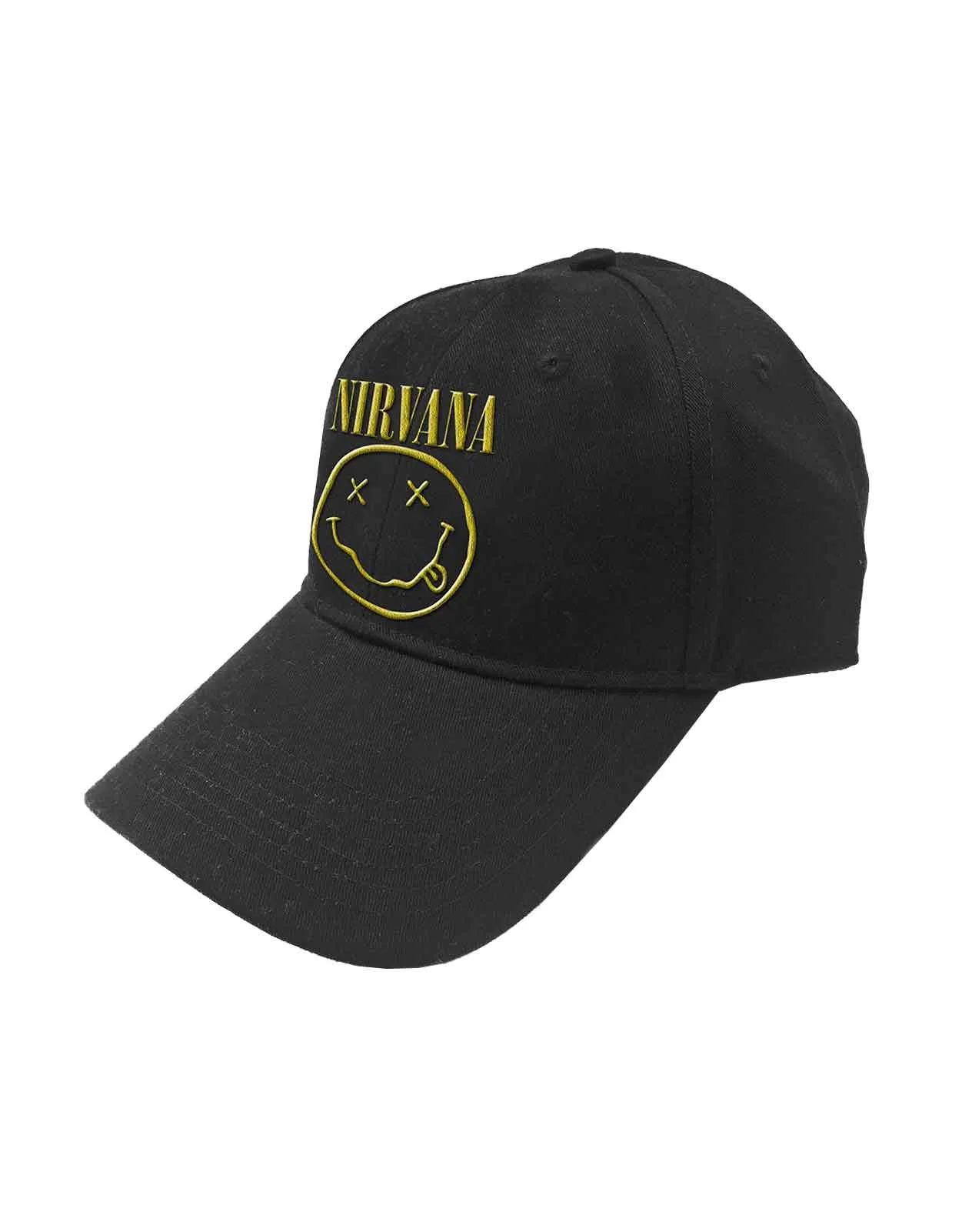 Logo and Smile Strapback Baseball Cap