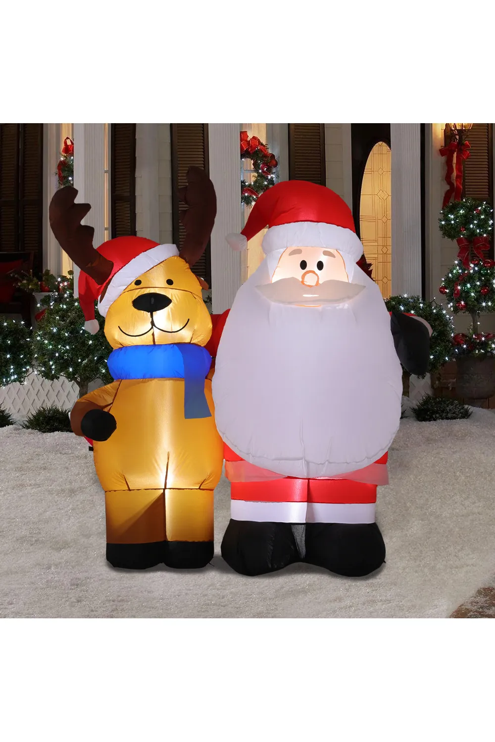 Inflatable Christmas Air Blown with LED Light Outdoor Decor