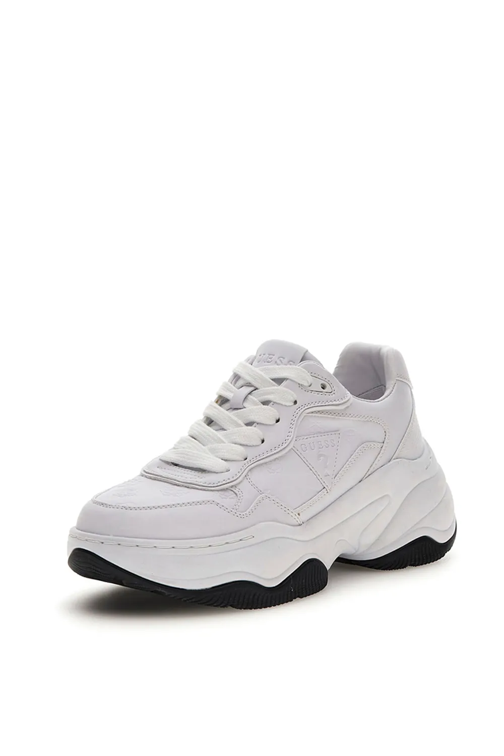 Happy Logo Runner White
