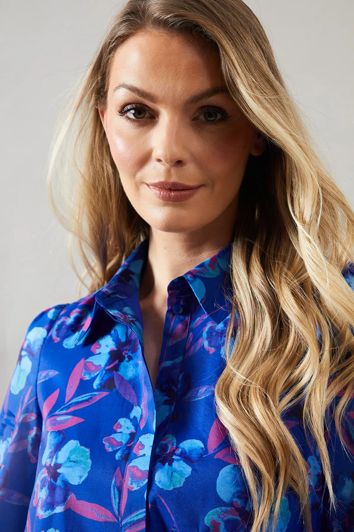 Floral Organza Shirt Midi Dress 4 Floral Organza Shirt Midi Dress