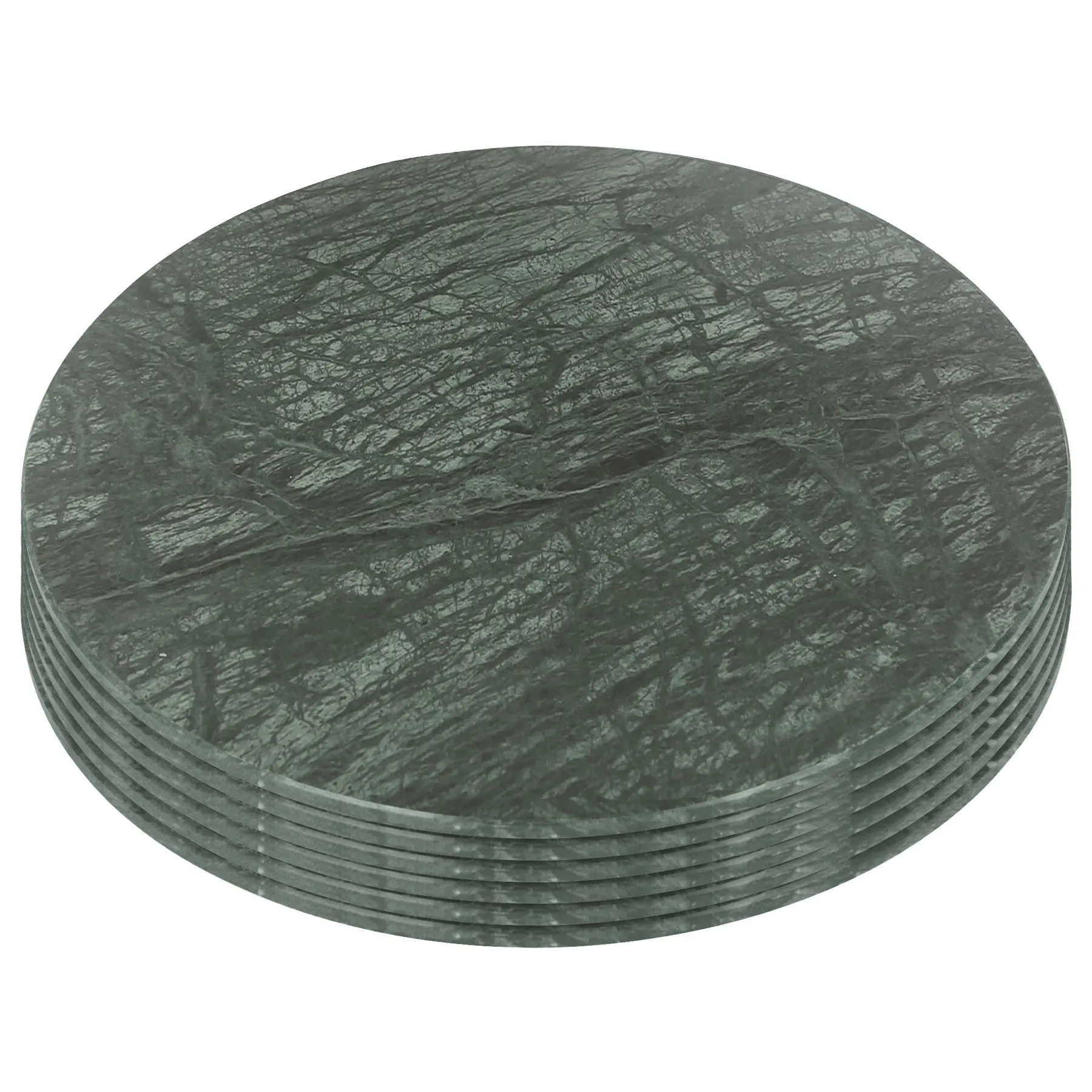 Round Marble Placemats - 30cm - Pack of 6