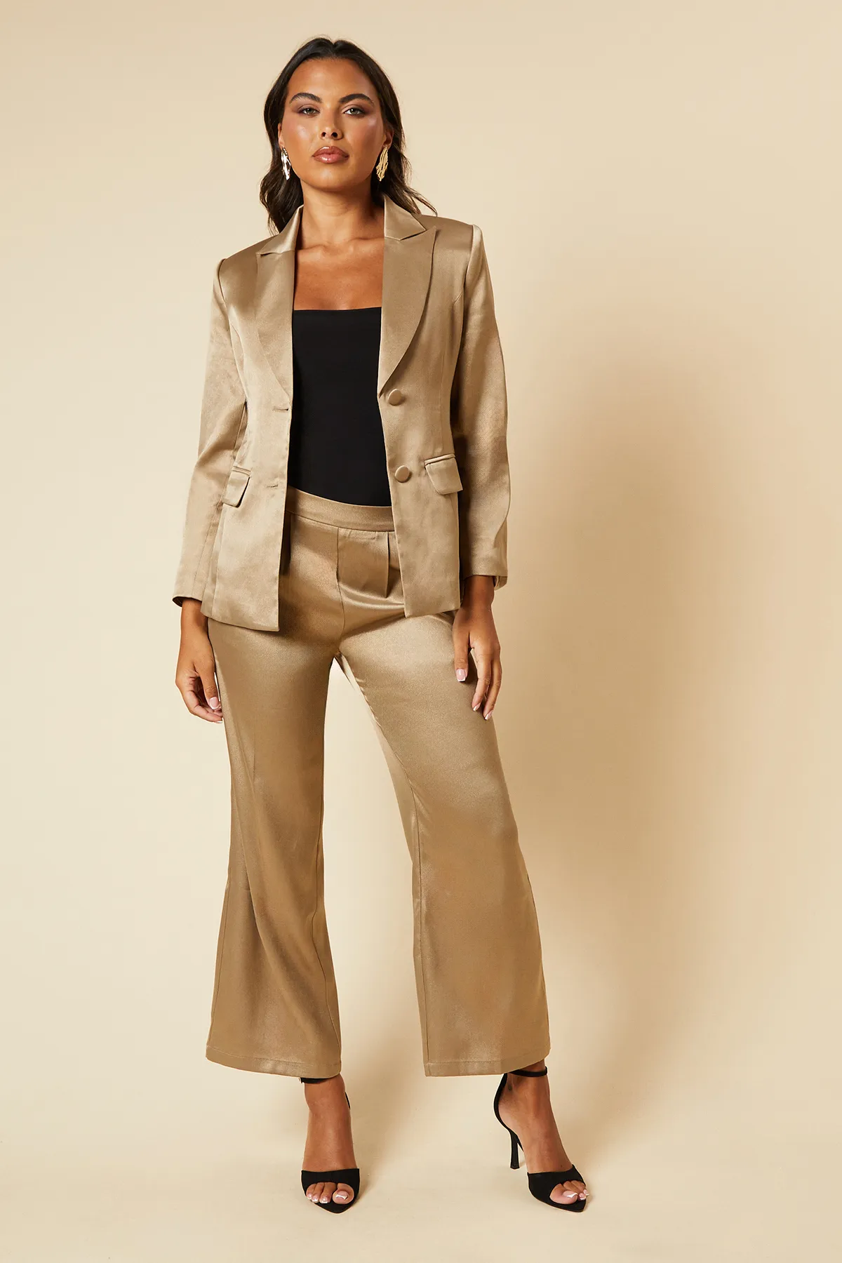 Petite Metallic Double Breasted Blazer 2 Petite Metallic Double Breasted Blazer