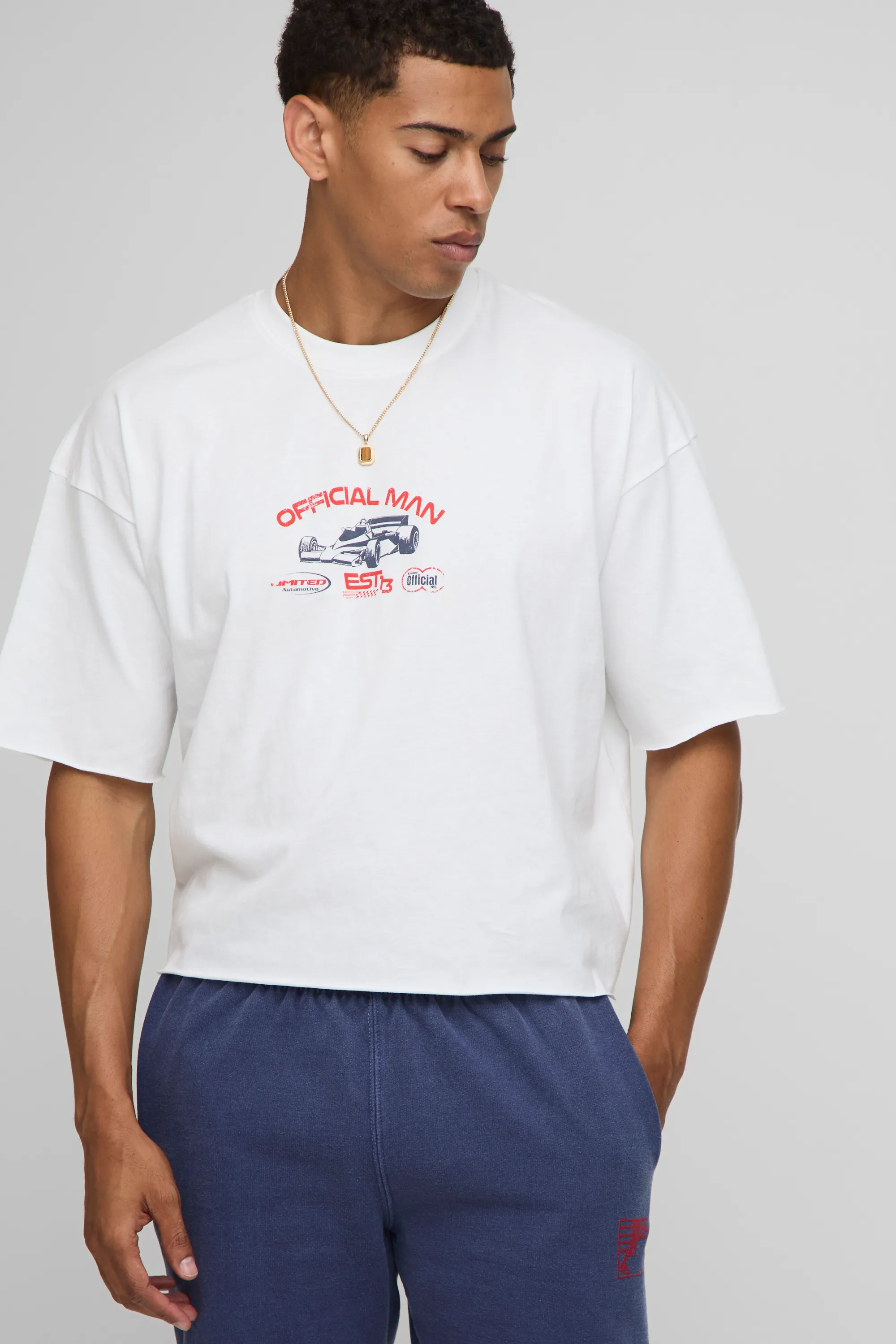Boxy Shrunken Fit Washed Western Graphic Tank