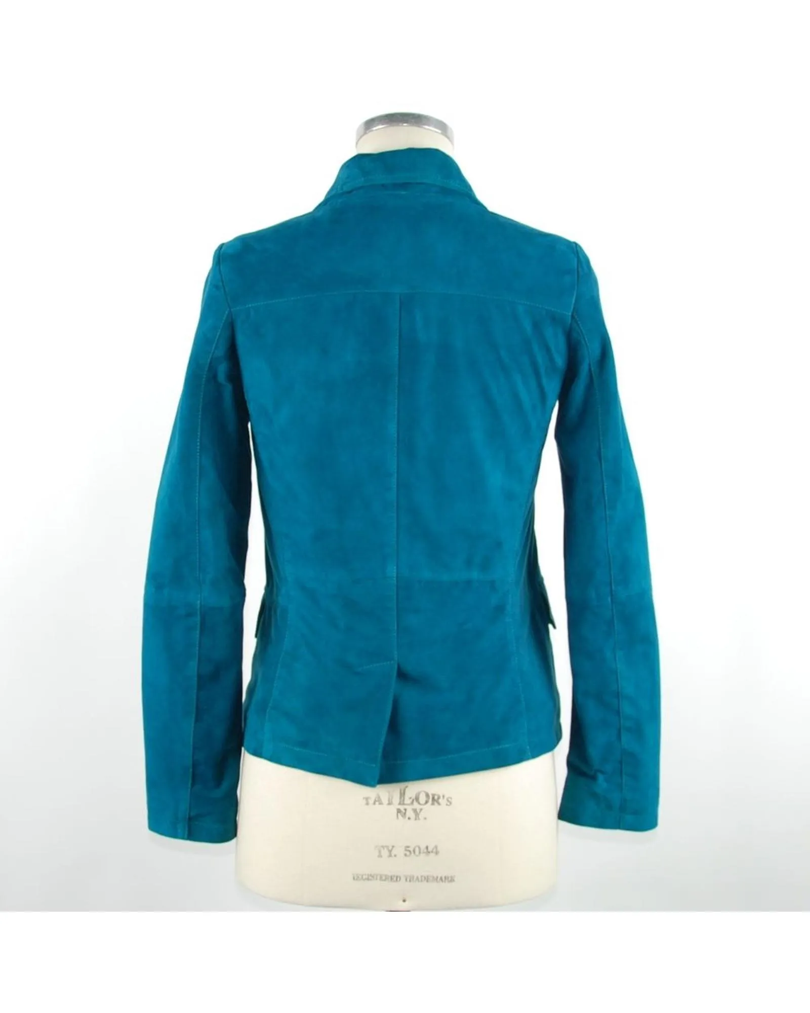Leather Jacket with 3 Button Closure 2 Leather Jacket with 3 Button Closure
