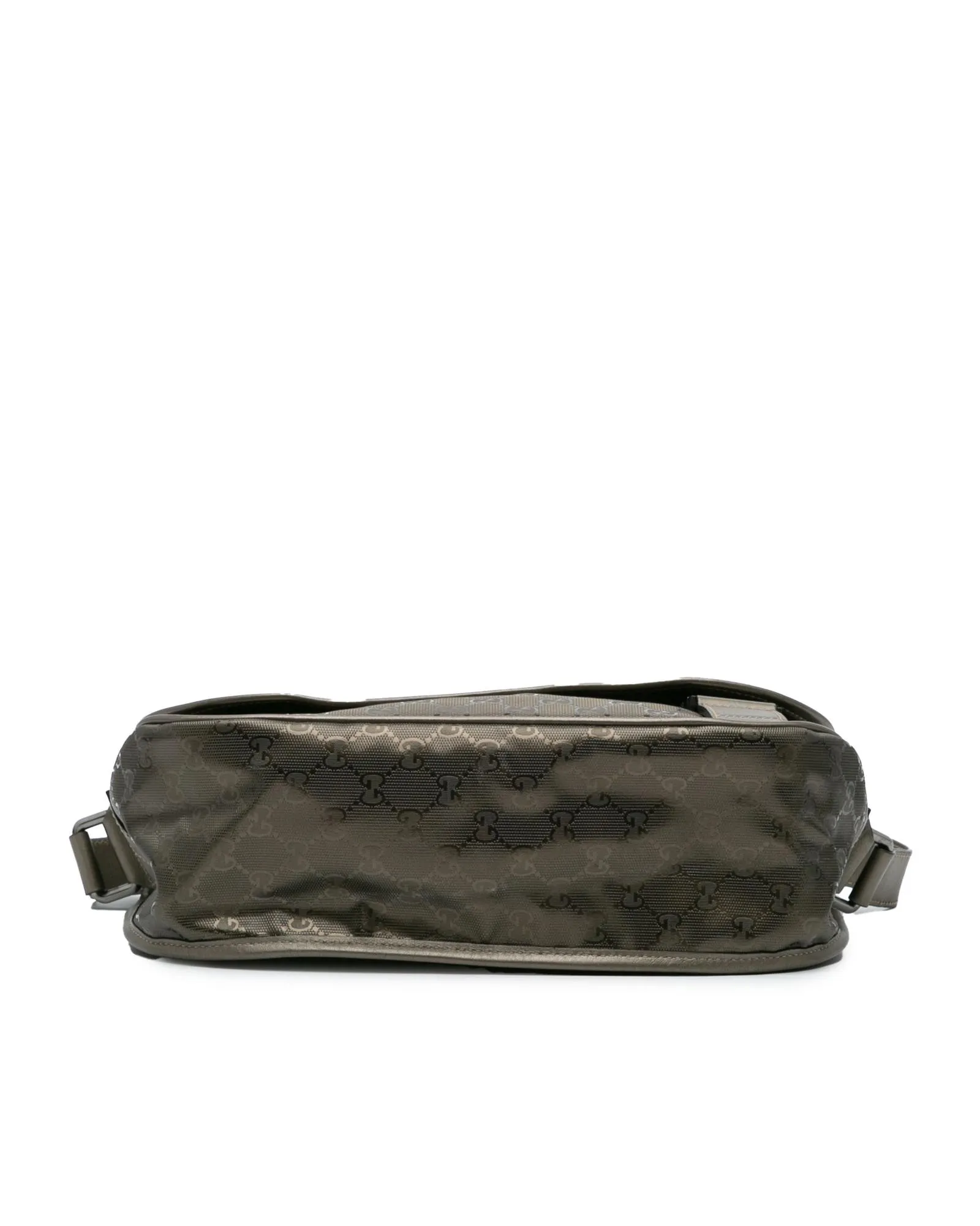 Preloved GG Monogram Messenger Bag- Silver Crossbody Bags 3 Preloved GG Monogram Messenger Bag- Silver Crossbody Bags