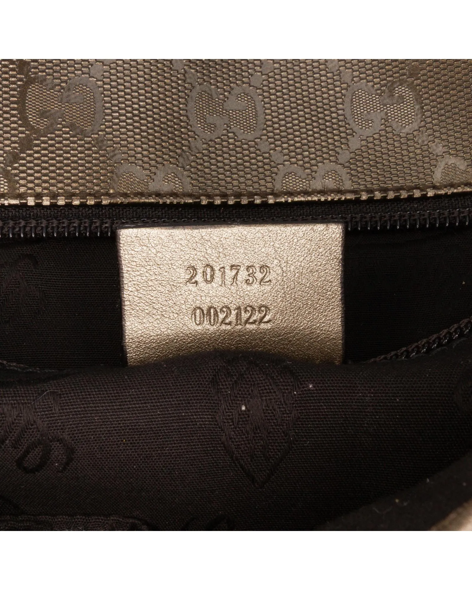 Preloved GG Monogram Messenger Bag- Silver Crossbody Bags 7 Preloved GG Monogram Messenger Bag- Silver Crossbody Bags
