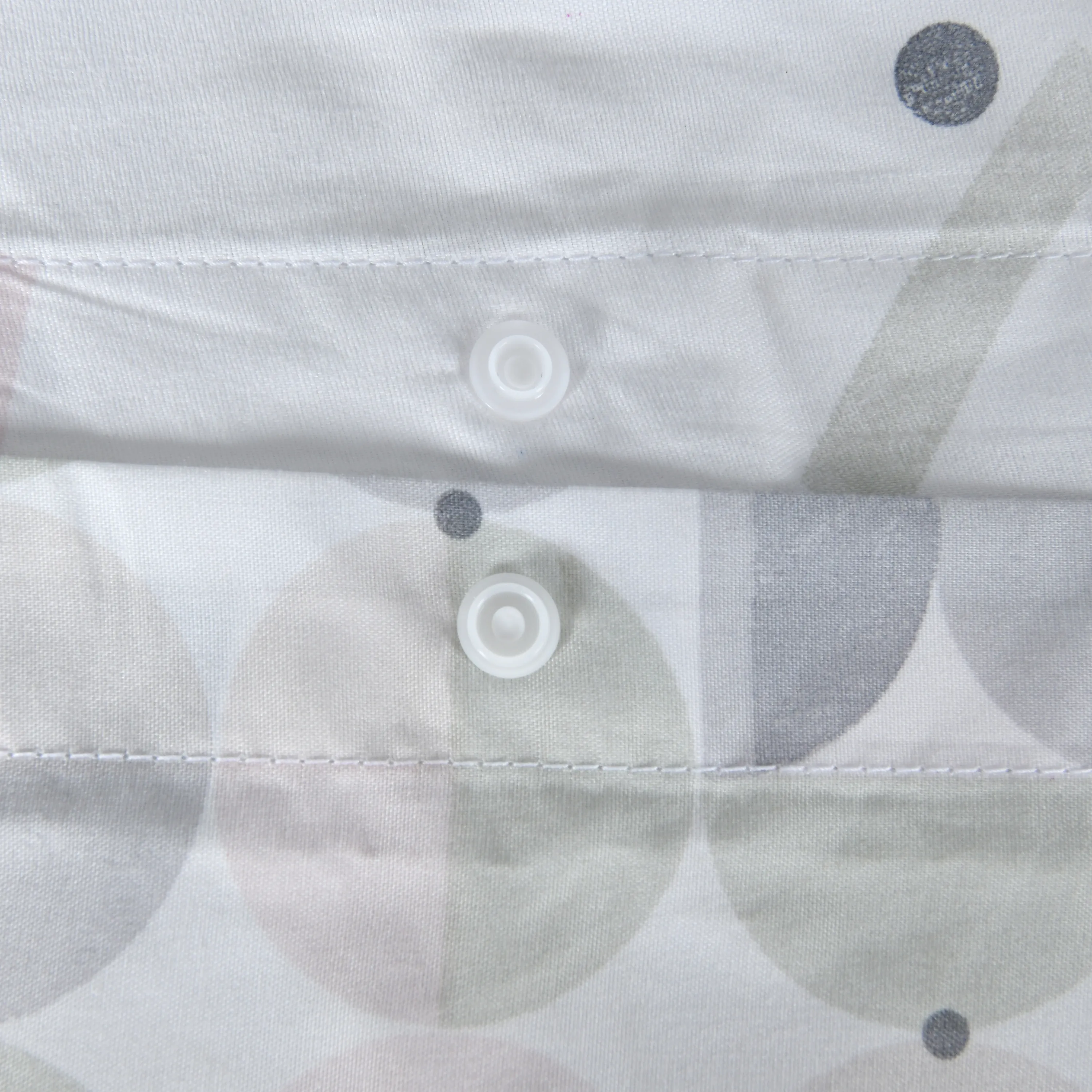 Printed Reversible Circle Geo Duvet Cover With Pillowcases 6 Printed Reversible Circle Geo Duvet Cover With Pillowcases
