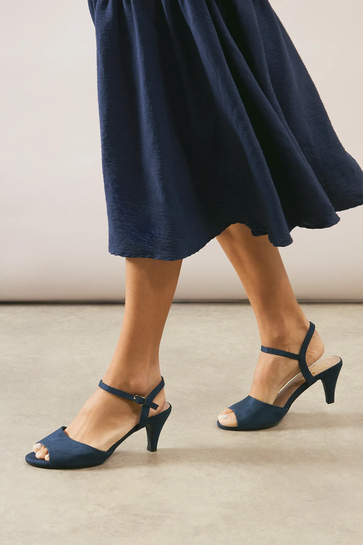 Good For The Sole: Trish Peep Toe Heeled Sandals 3 Good For The Sole: Trish Peep Toe Heeled Sandals