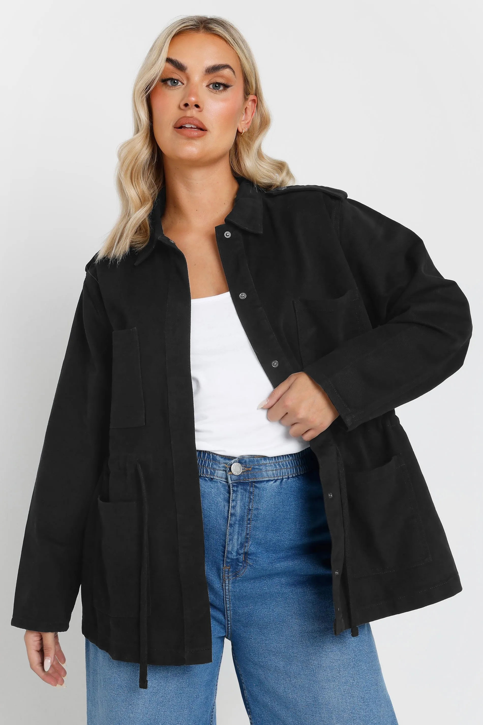 Utility Style Denim Jacket 1 Utility Style Denim Jacket