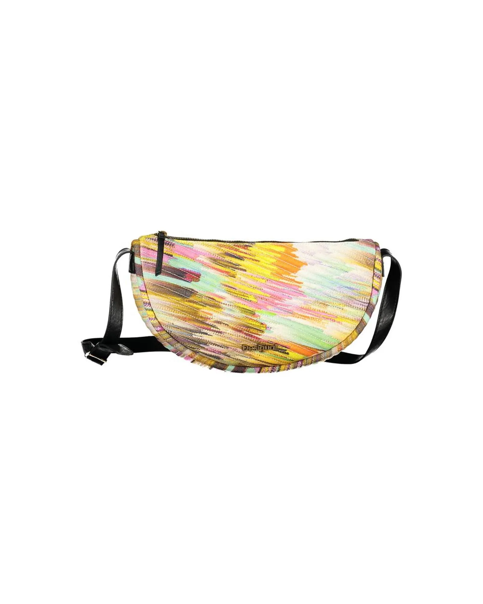 Adjustable Shoulder Bag with External & Internal Pockets and Logo