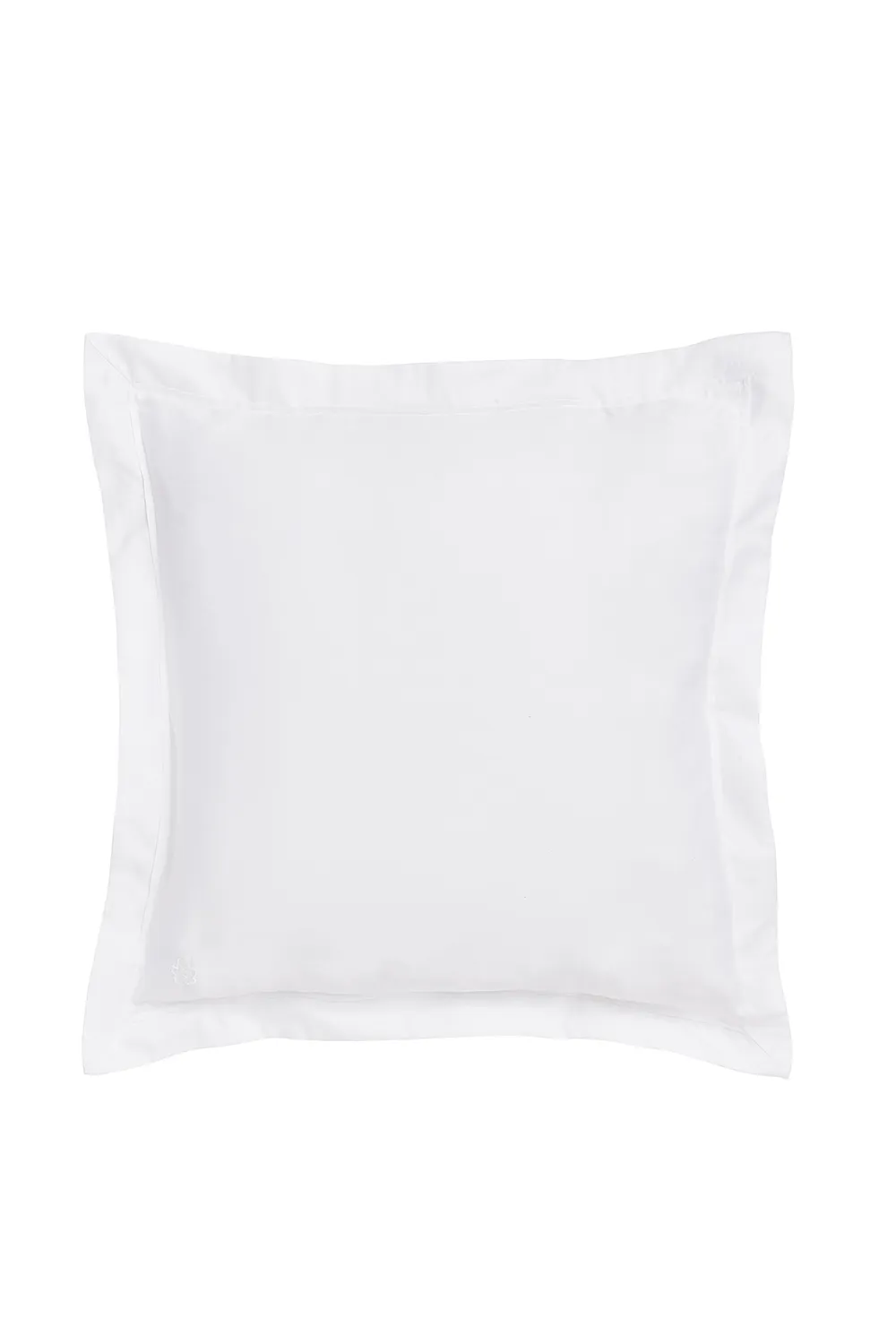 'TB Plain Dye' Cotton Sateen Square Oxford Pillowcase 1 'TB Plain Dye' Cotton Sateen Square Oxford Pillowcase