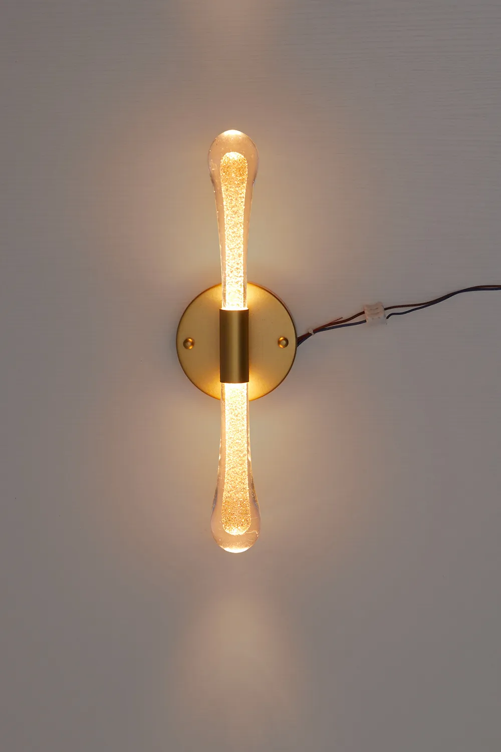 LED Crystal Wall Sconce Light 5 LED Crystal Wall Sconce Light