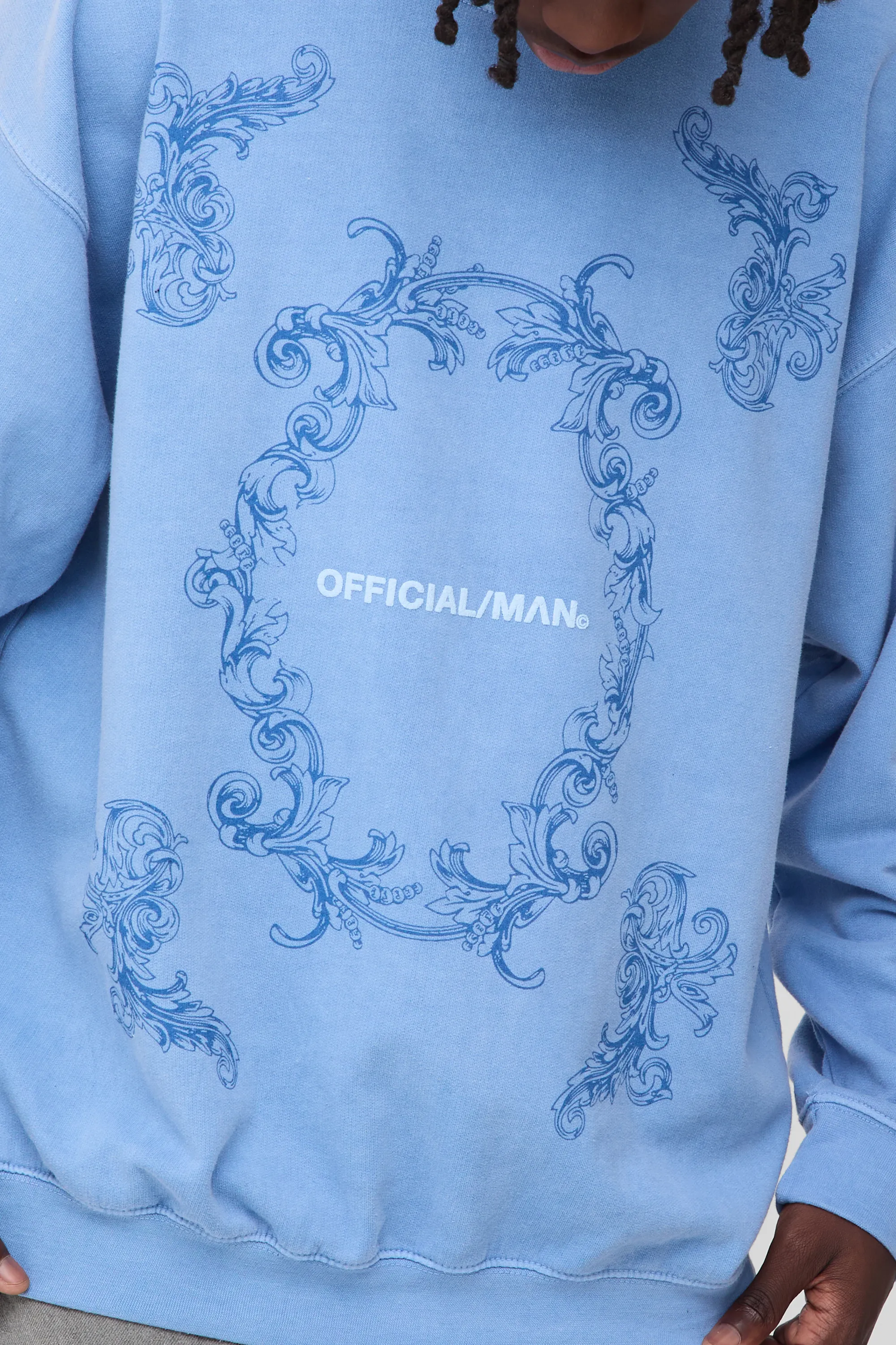 Oversized Puff Print Official Graphic Washed Sweatshirt 3 Oversized Puff Print Official Graphic Washed Sweatshirt