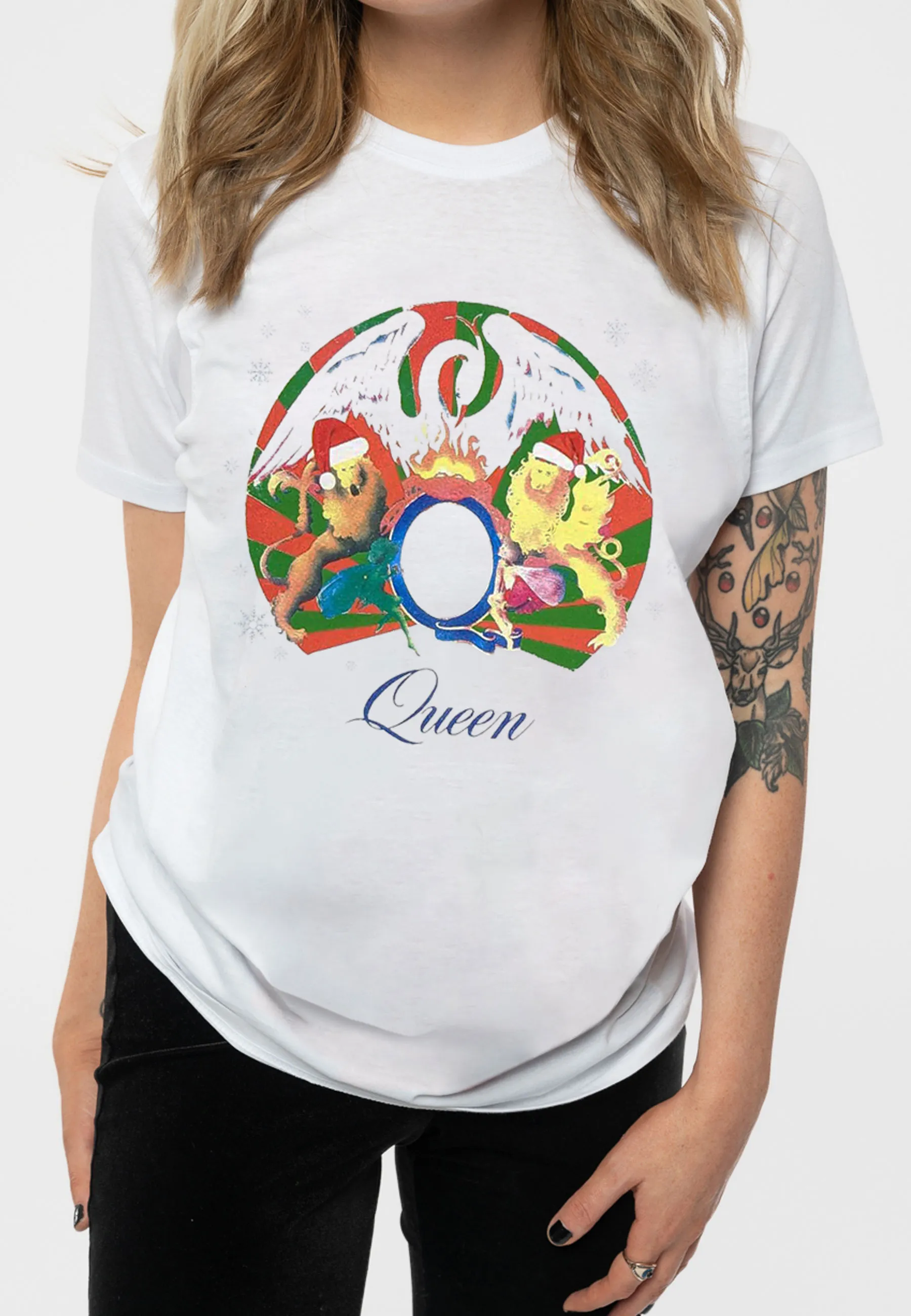 Snowflake Crest Christmas T Shirt 3 Snowflake Crest Christmas T Shirt