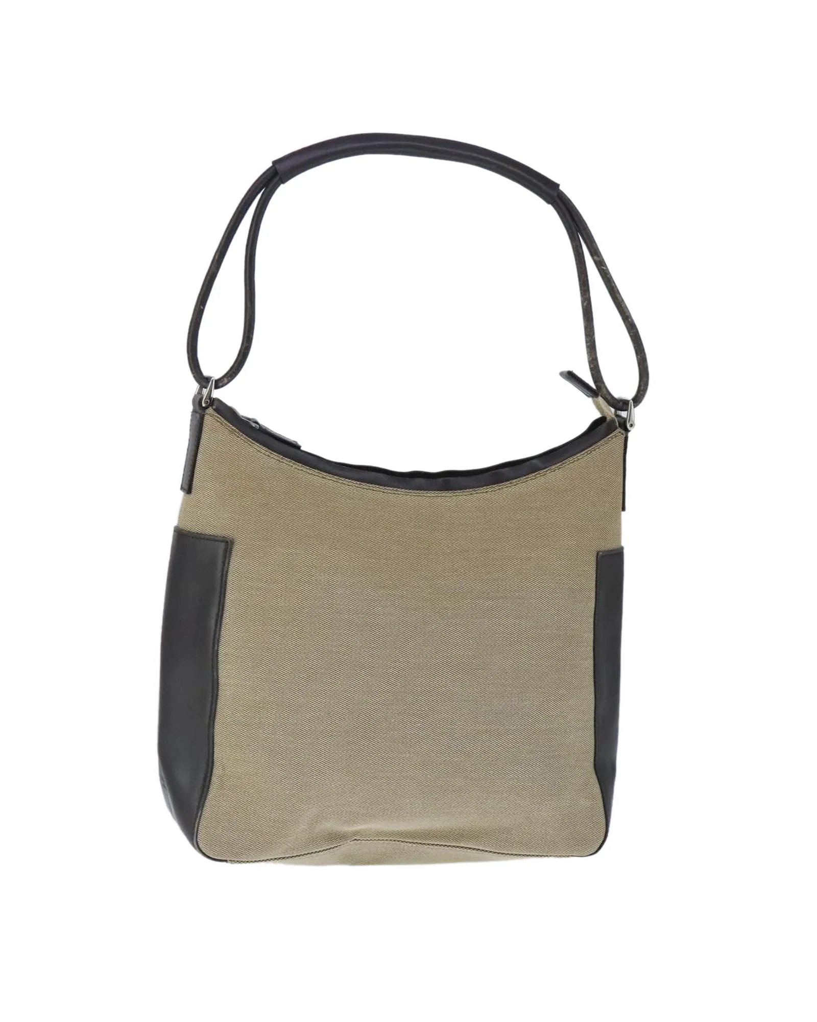 PrelovedCanvas Hobo Bag- Beige Shoulder Bags