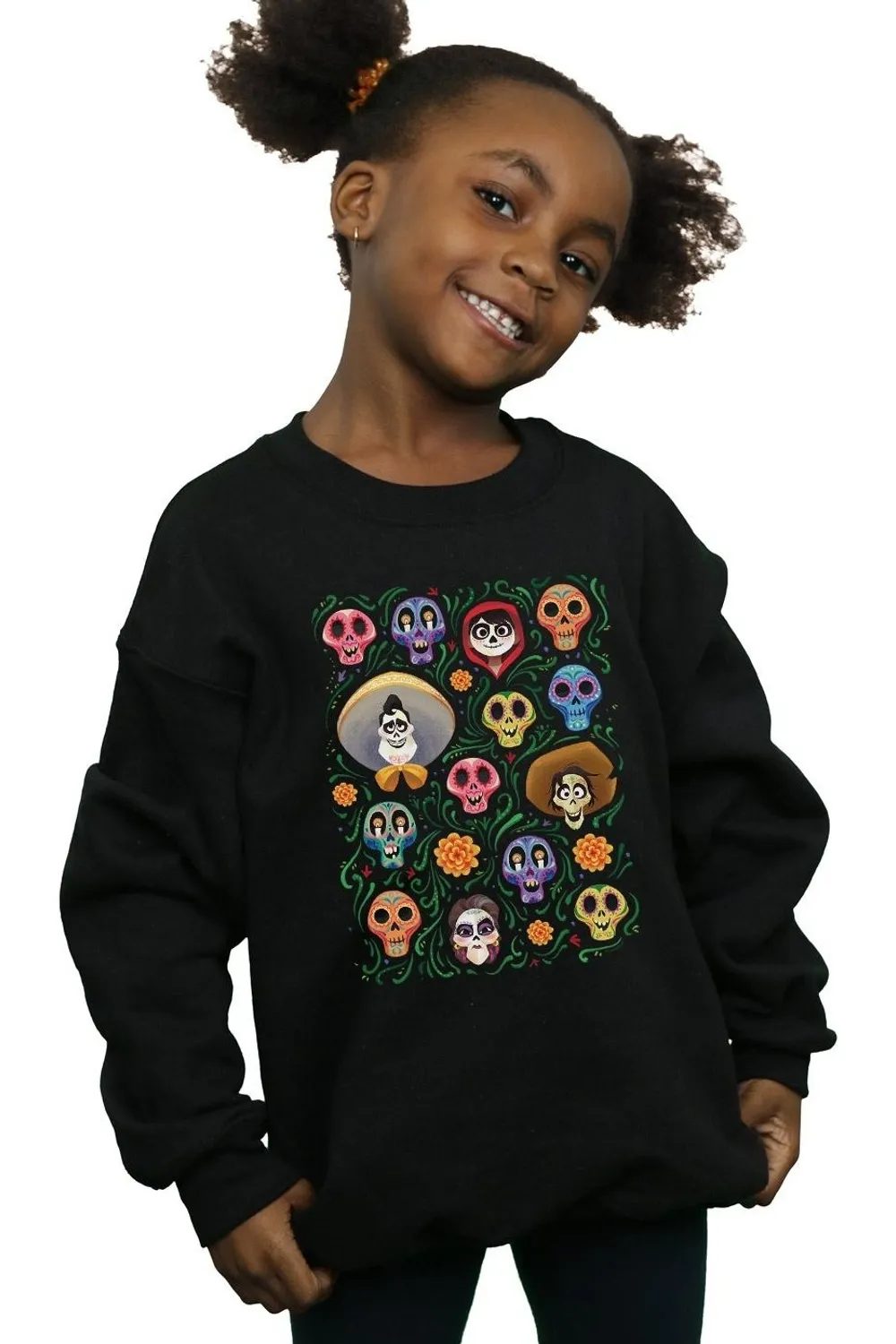 Coco Heads Pattern Sweatshirt