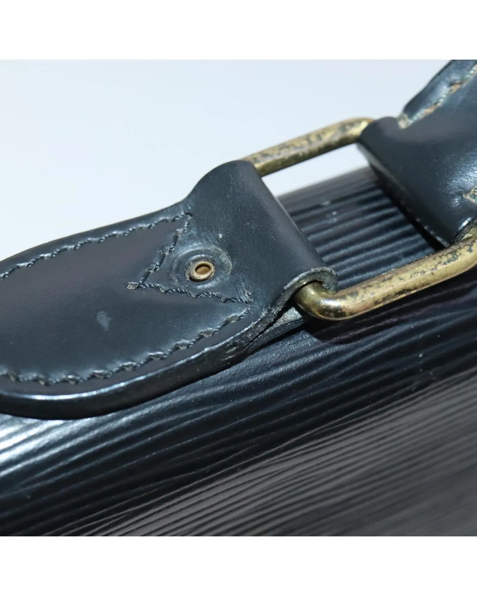 Preloved Leather Briefcase- Black Business Bags 10 Preloved Leather Briefcase- Black Business Bags