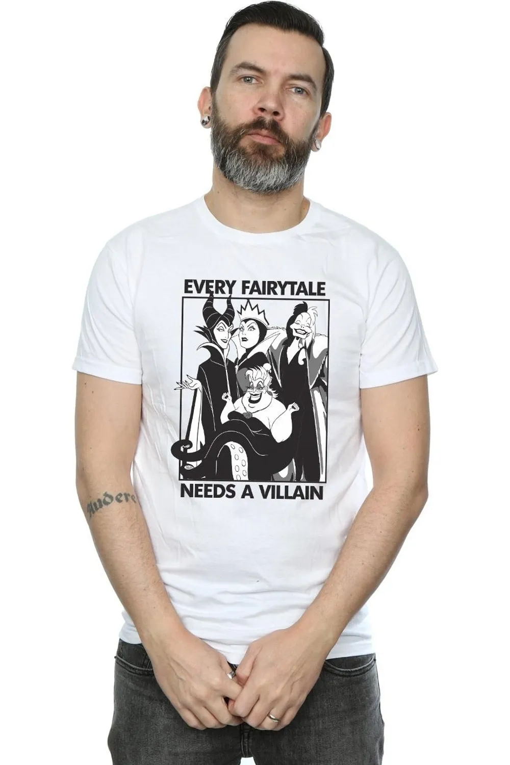 Every Fairy Tale Needs A Villain Cotton T-Shirt