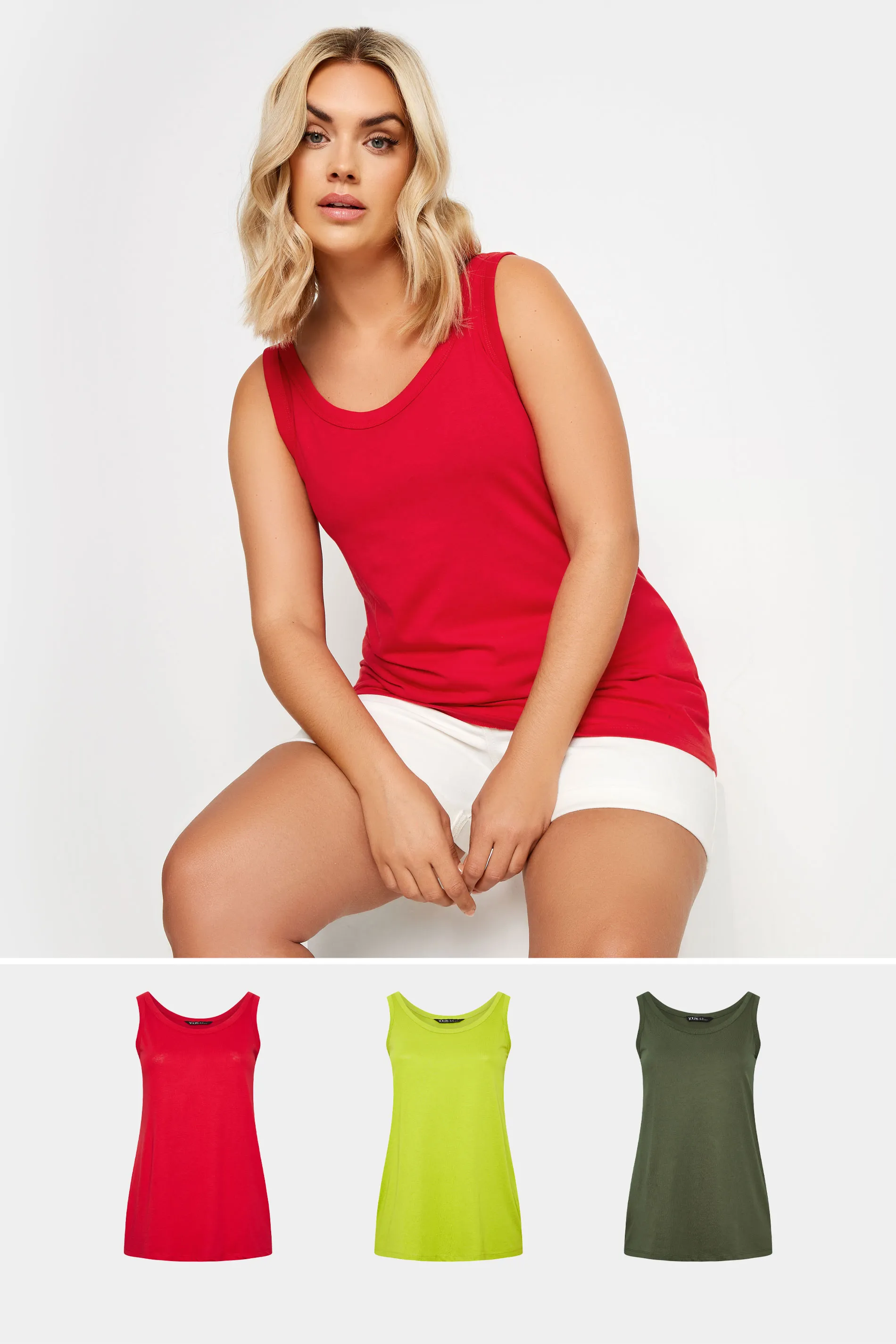 Vest Tops 3 Pack