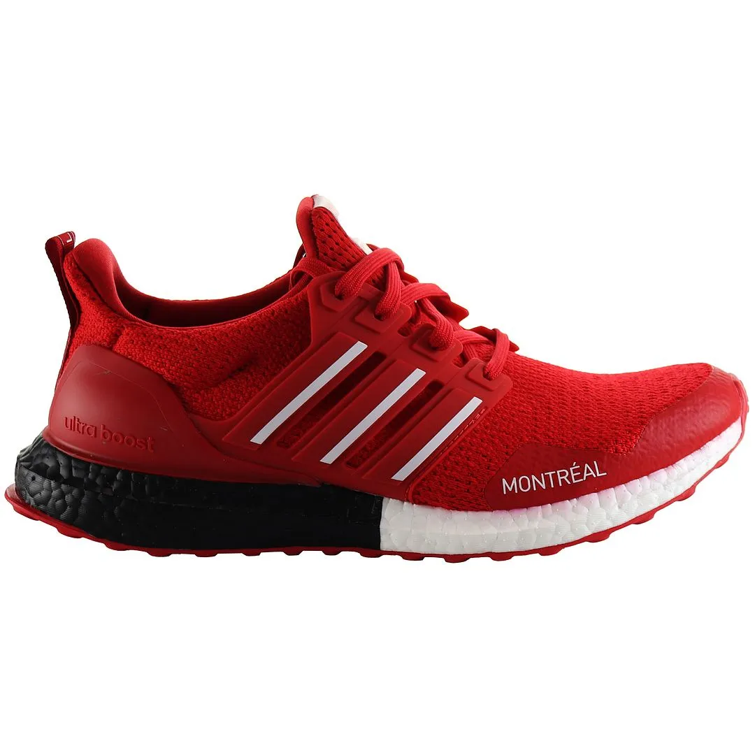 Ultraboost Red Textile Lace Up Trainers 1 Ultraboost Red Textile Lace Up Trainers