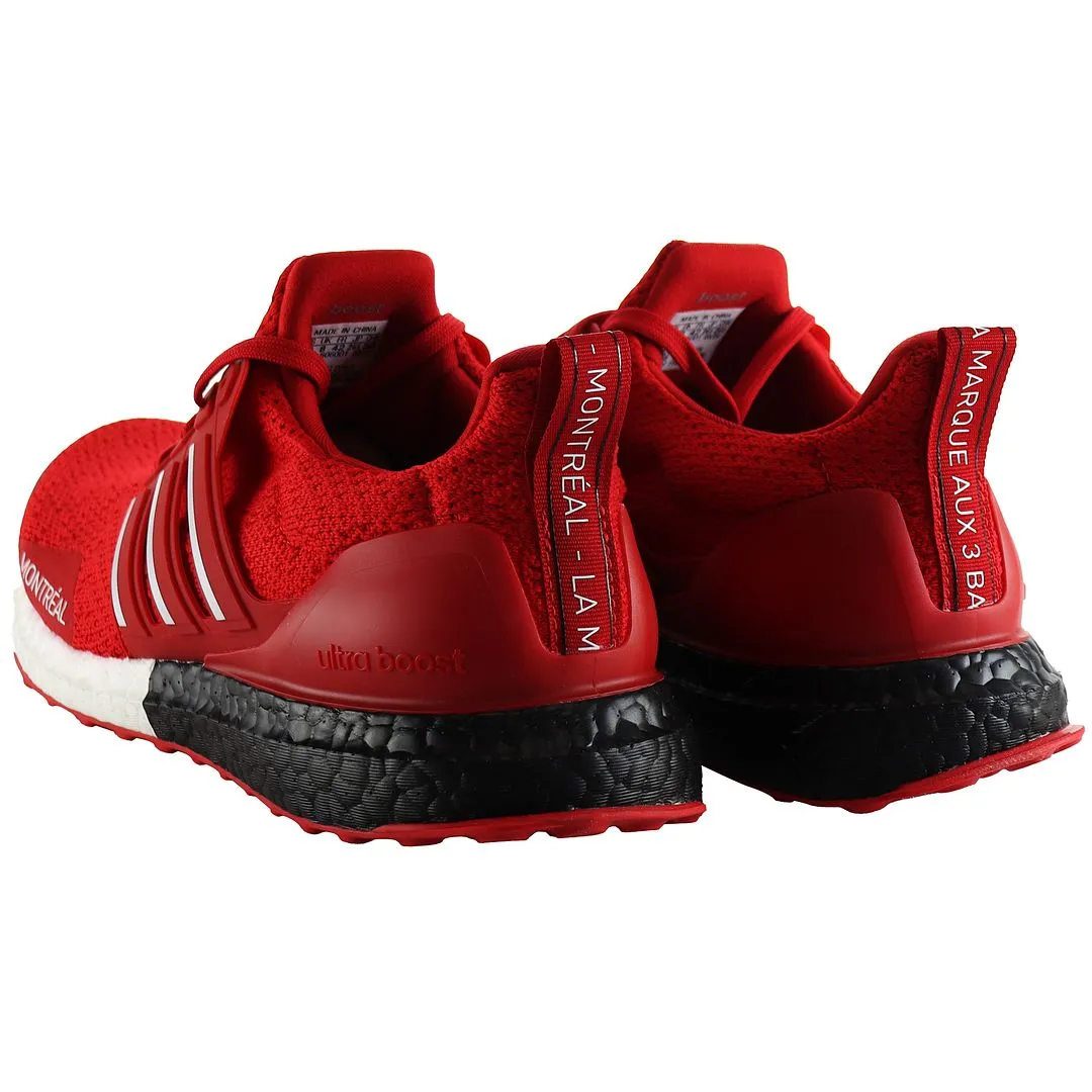 Ultraboost Red Textile Lace Up Trainers 3 Ultraboost Red Textile Lace Up Trainers