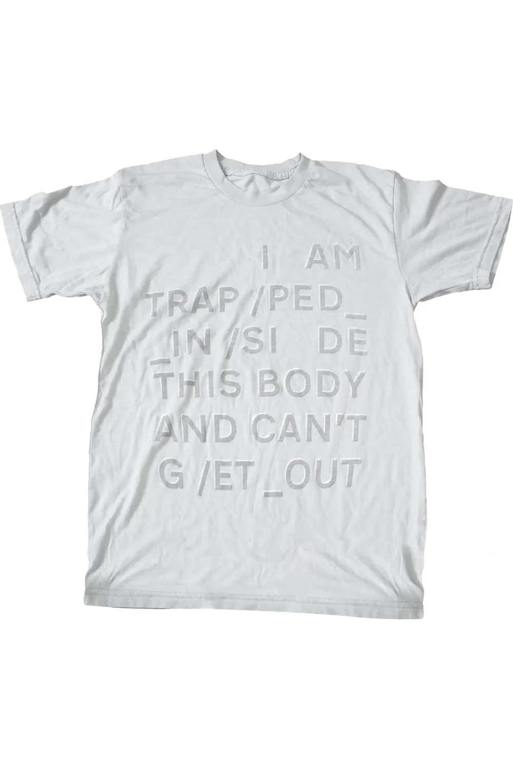 Trapped Back Print T-Shirt