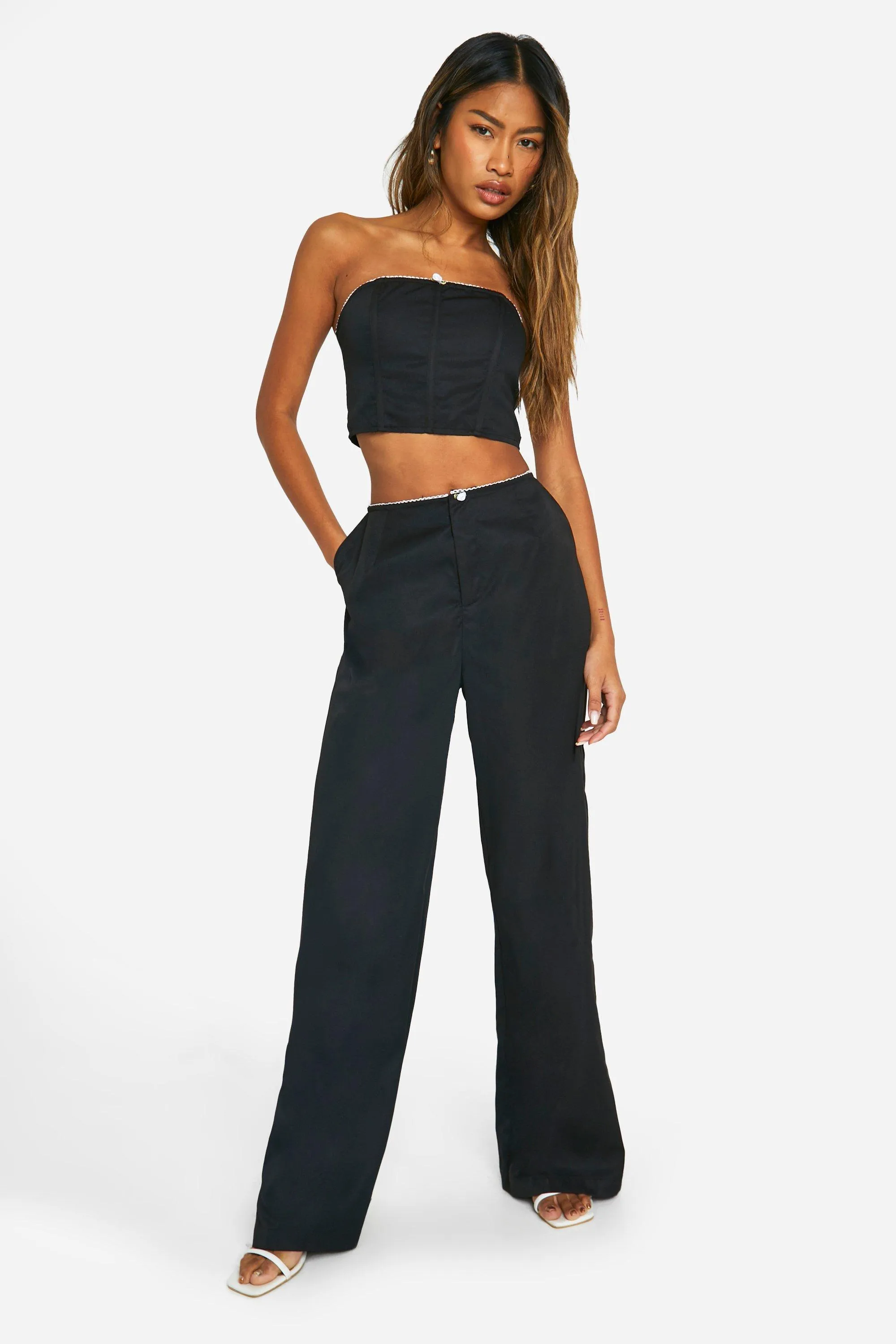 Flower Detail Trouser 1 Flower Detail Trouser