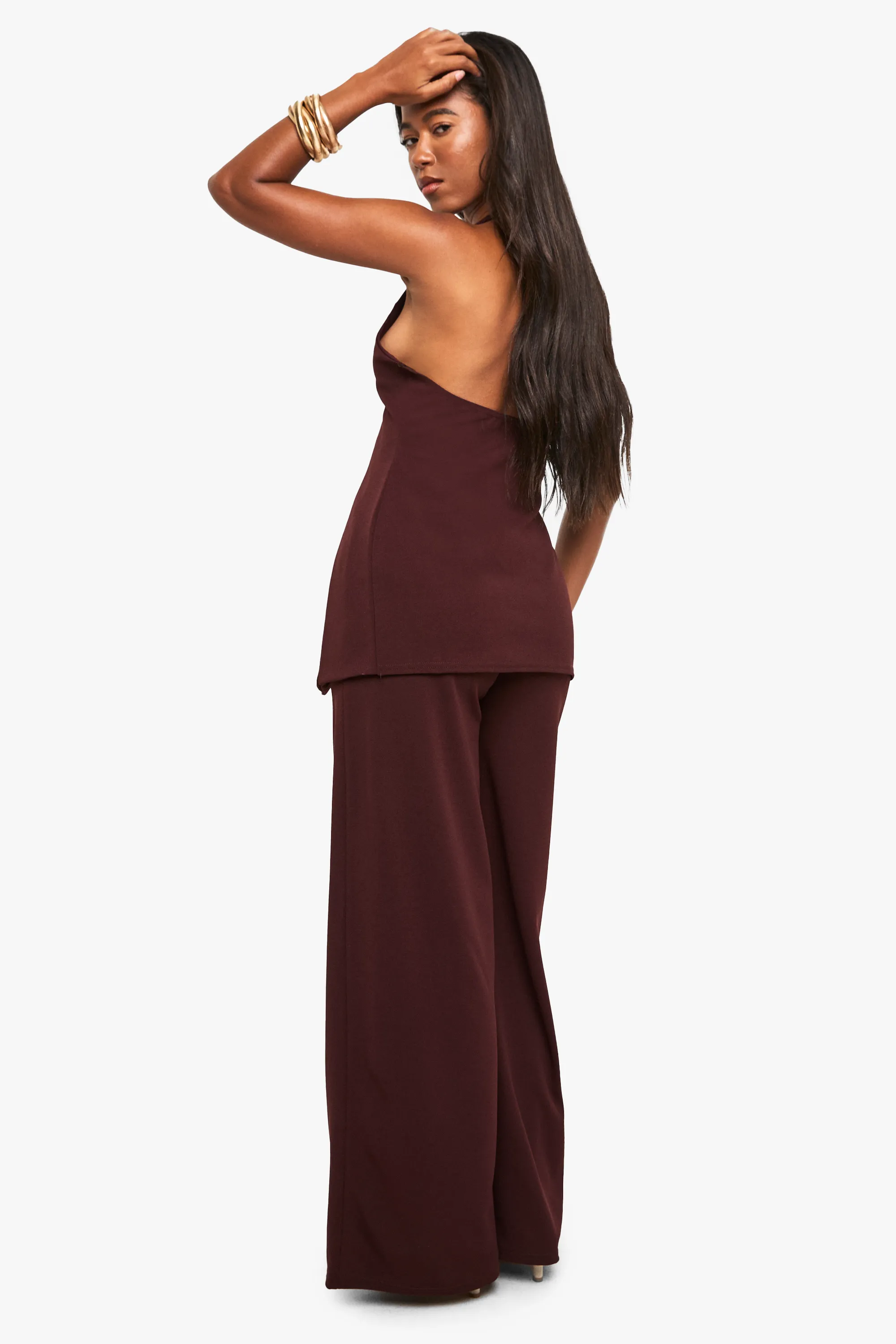 Crepe Wide Leg Trouser 2 Crepe Wide Leg Trouser