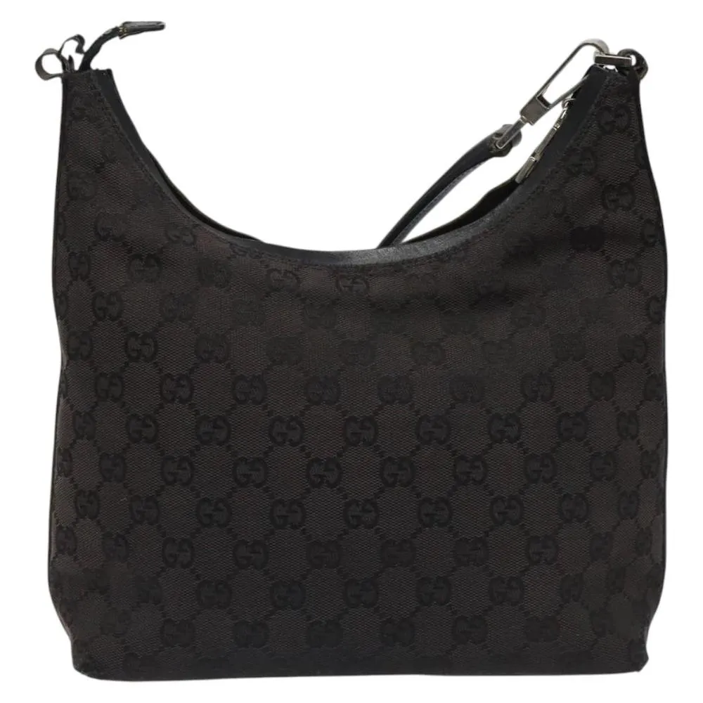 Preloved Hobo Style Bag with Adjustable Shoulder Strap- Black 2 Preloved Hobo Style Bag with Adjustable Shoulder Strap- Black