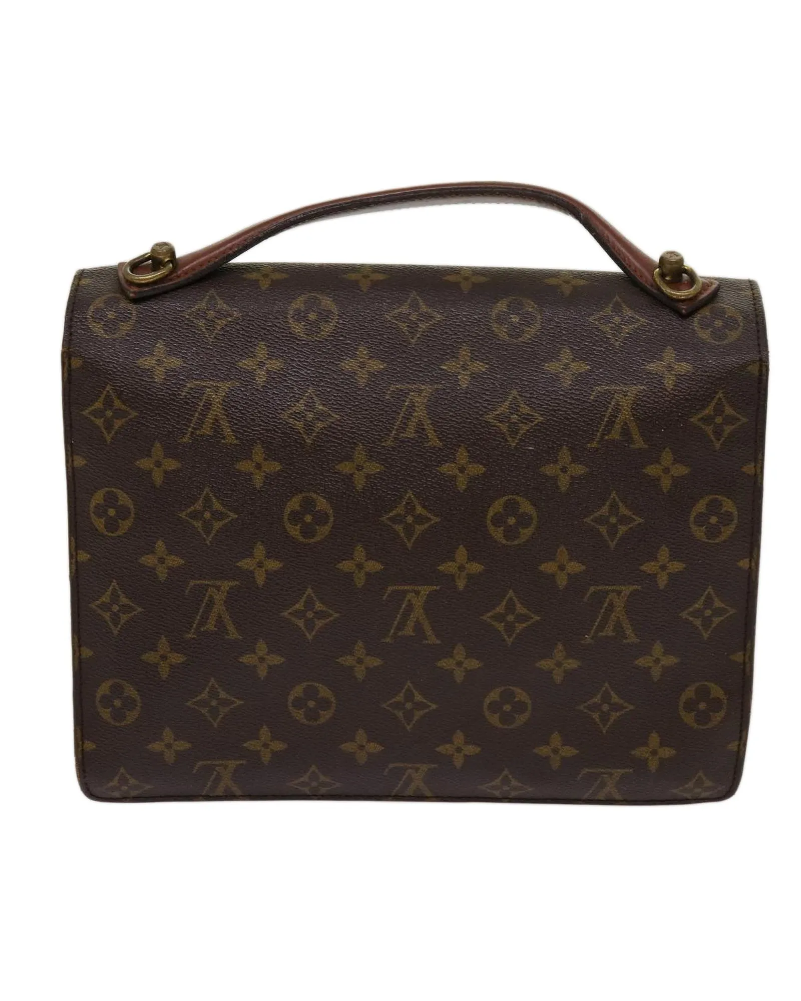 Preloved Monogram Canvas Pochette SatchelHandbags 2 Preloved Monogram Canvas Pochette SatchelHandbags