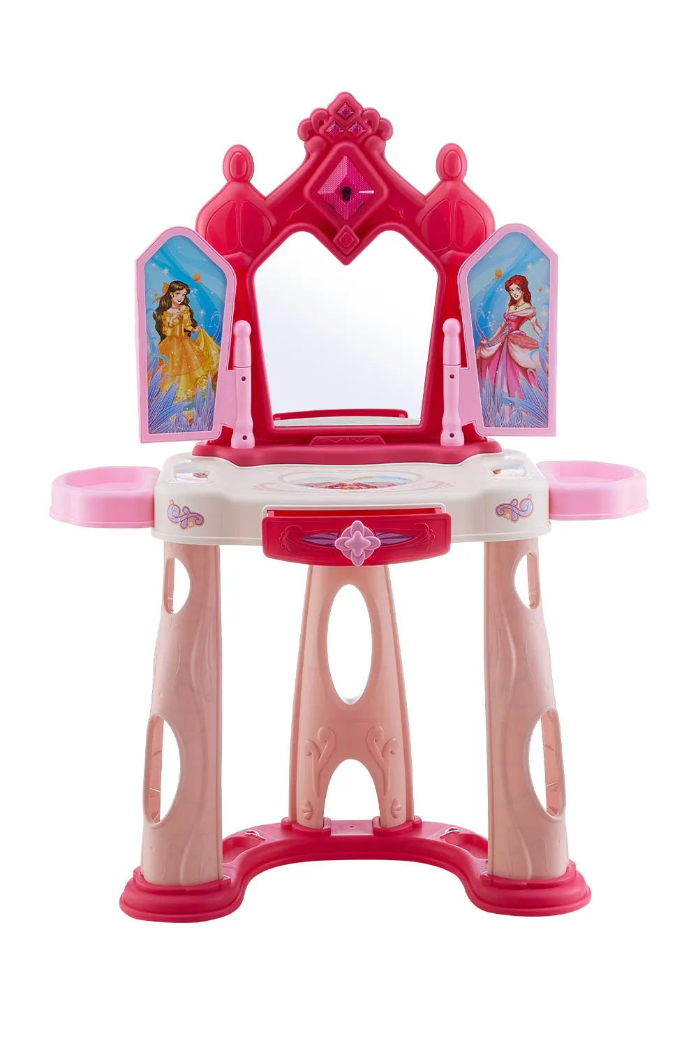 Dressing Table Toy Set with Drawer and Stool 3 Dressing Table Toy Set with Drawer and Stool