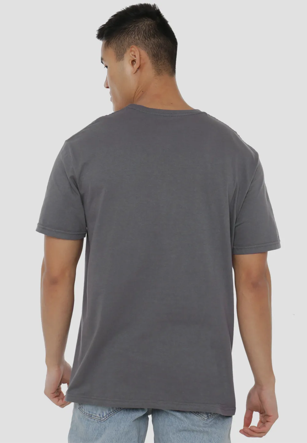 AC/DC Gradient Logo Unisex T Shirt, Charcoal 2 AC/DC Gradient Logo Unisex T Shirt, Charcoal