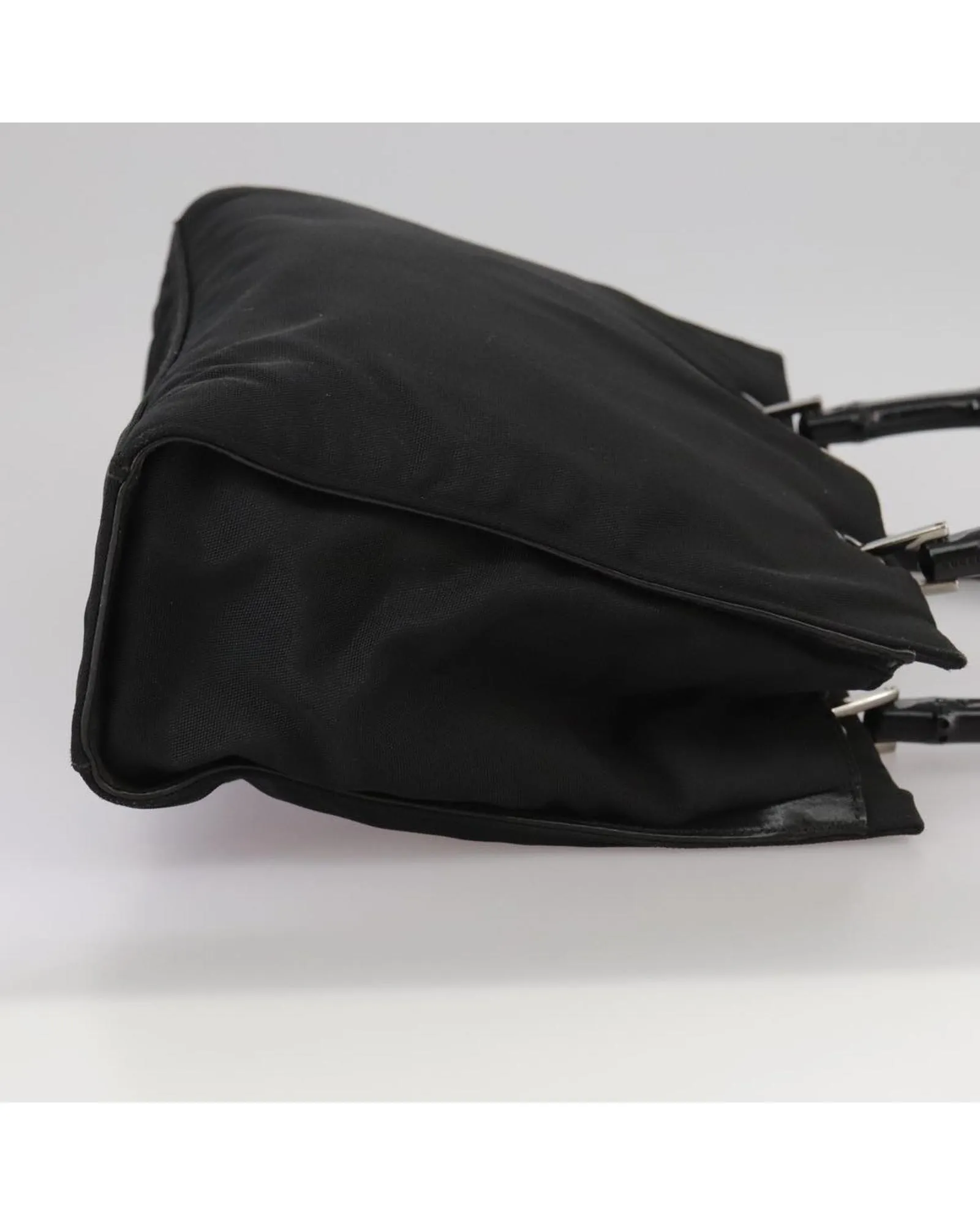 Preloved Bamboo Shopper Tote Medium- Black Handbags 5 Preloved Bamboo Shopper Tote Medium- Black Handbags