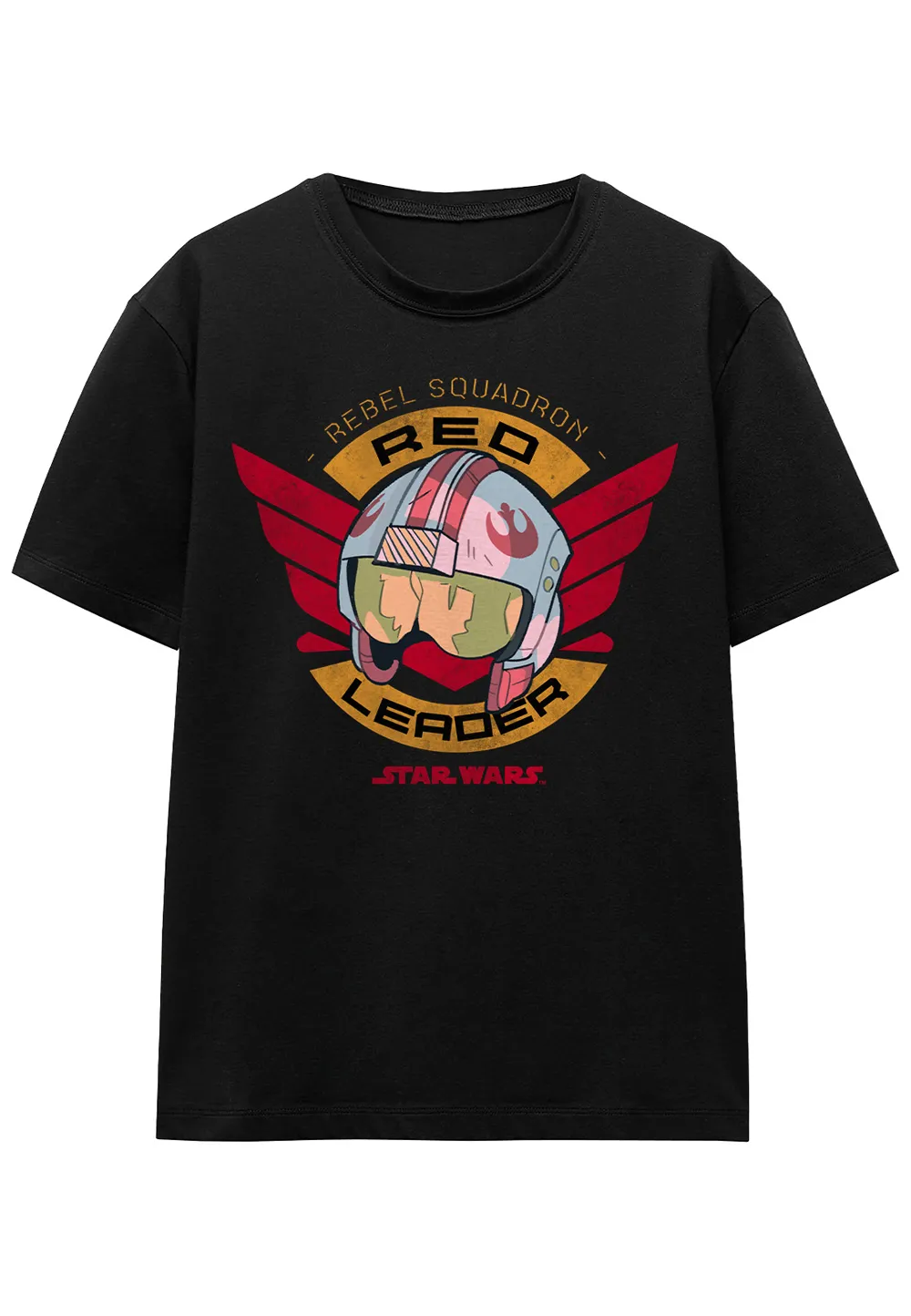 Star Wars Red Leader T-Shirt, Black 4 Star Wars Red Leader T-Shirt, Black