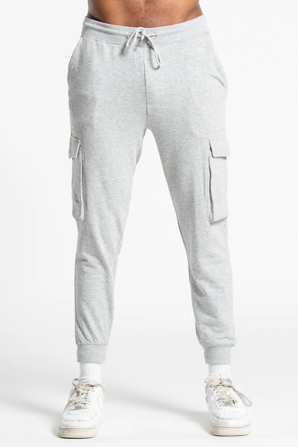 Cotton Blend Cargo Jogger