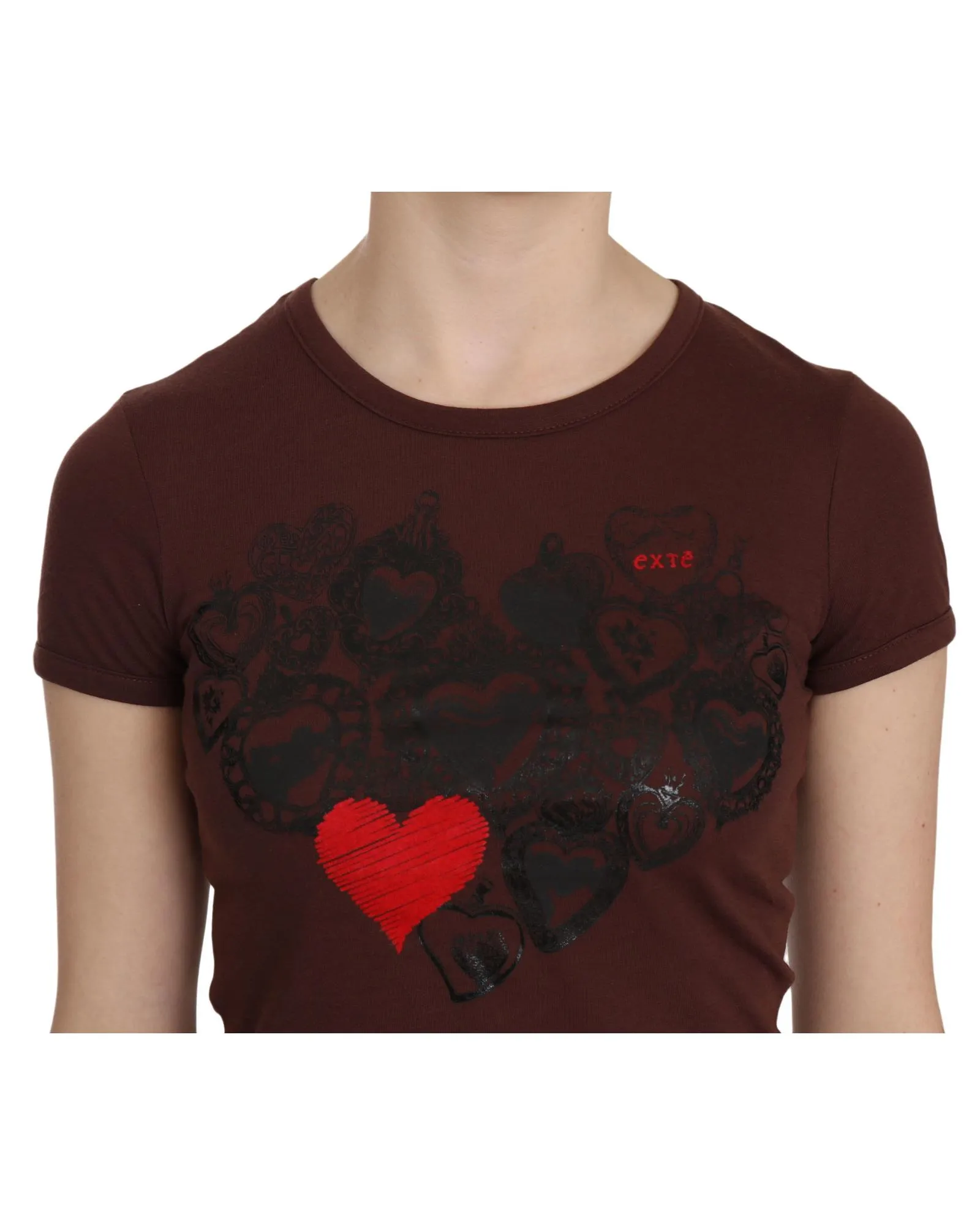 TSH3716 Brown Short Sleeve TShirtT-Shirts 7 TSH3716 Brown Short Sleeve TShirtT-Shirts