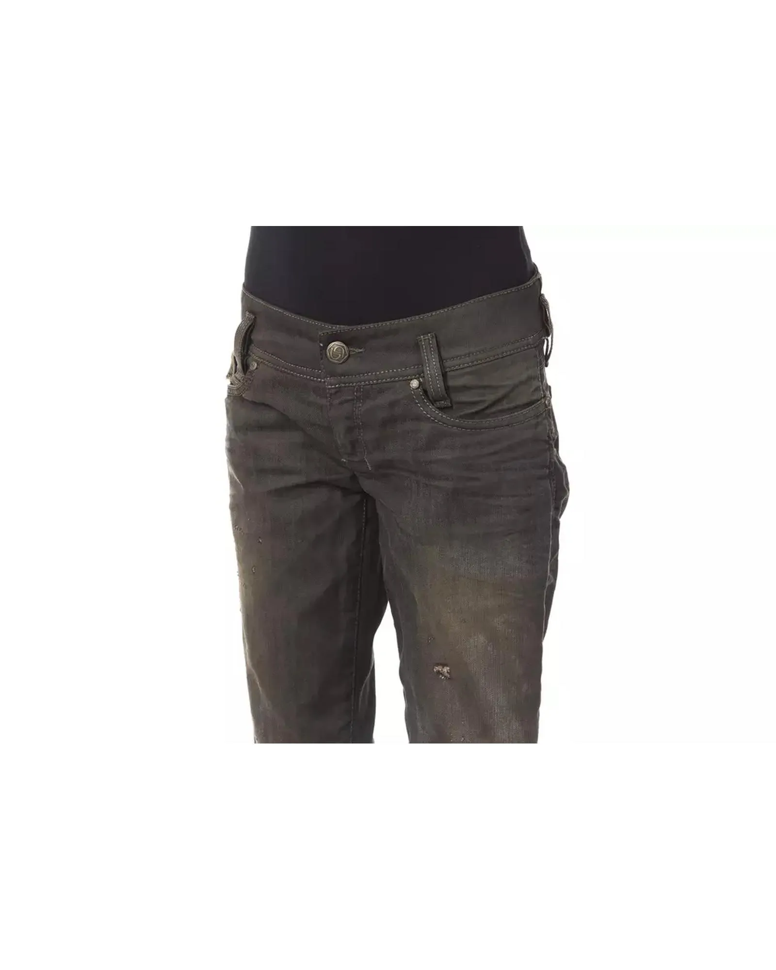 Slim Fit Distressed Jeans- Black Jeans 5 Slim Fit Distressed Jeans- Black Jeans