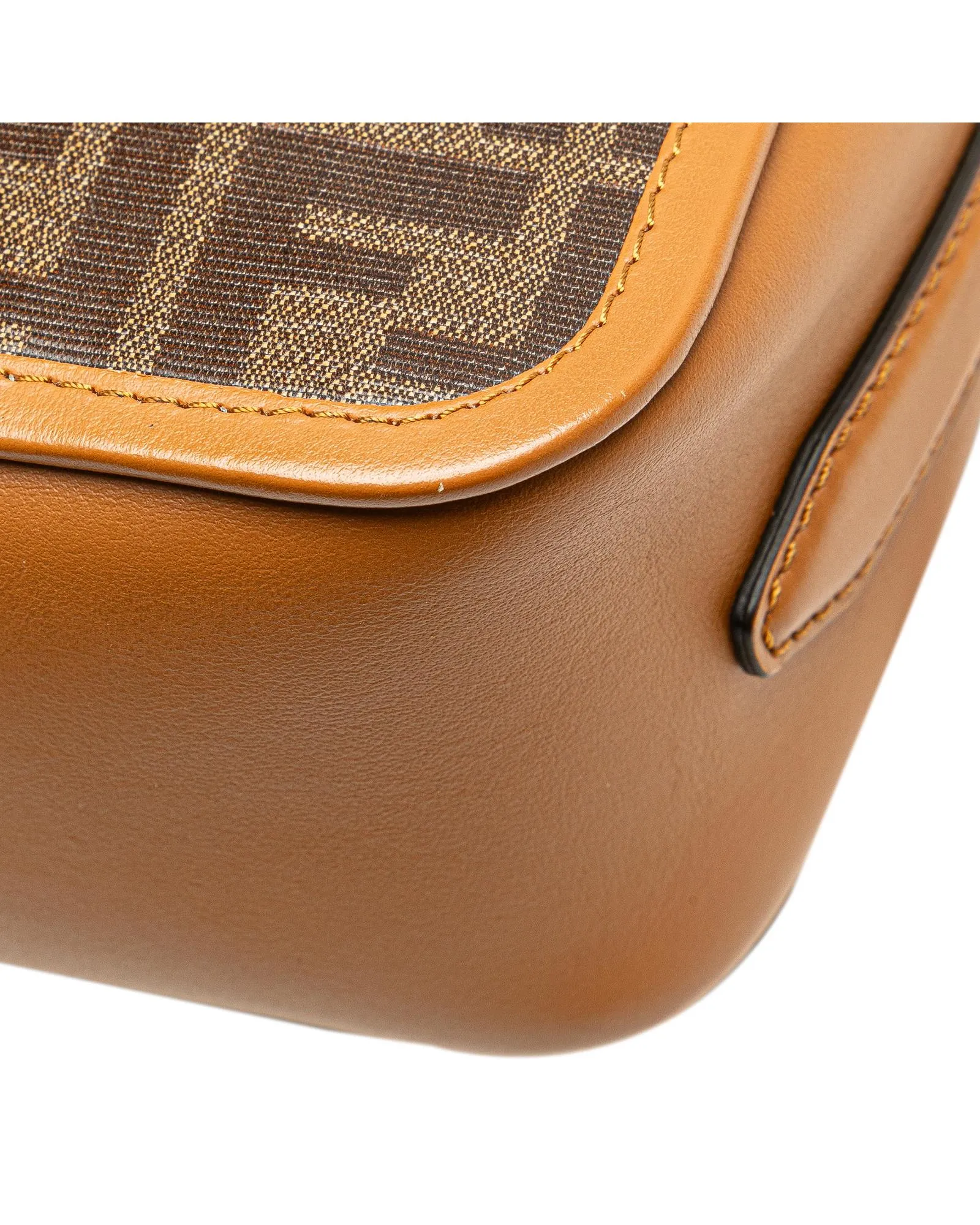 Preloved FF Monogram Crossbody Bag- Brown 10 Preloved FF Monogram Crossbody Bag- Brown