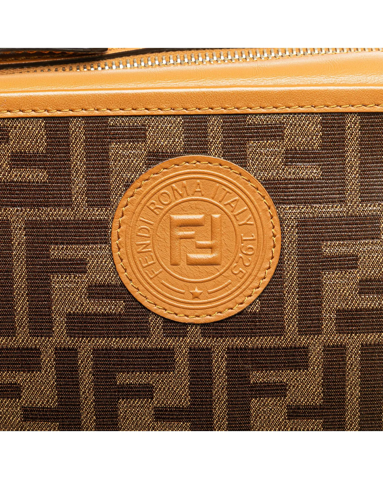 Preloved FF Monogram Crossbody Bag- Brown 11 Preloved FF Monogram Crossbody Bag- Brown