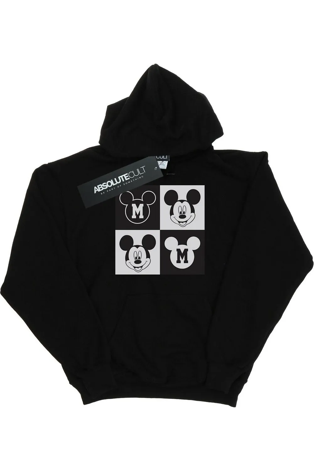 Mickey Mouse Smiling Squares Hoodie 2 Mickey Mouse Smiling Squares Hoodie