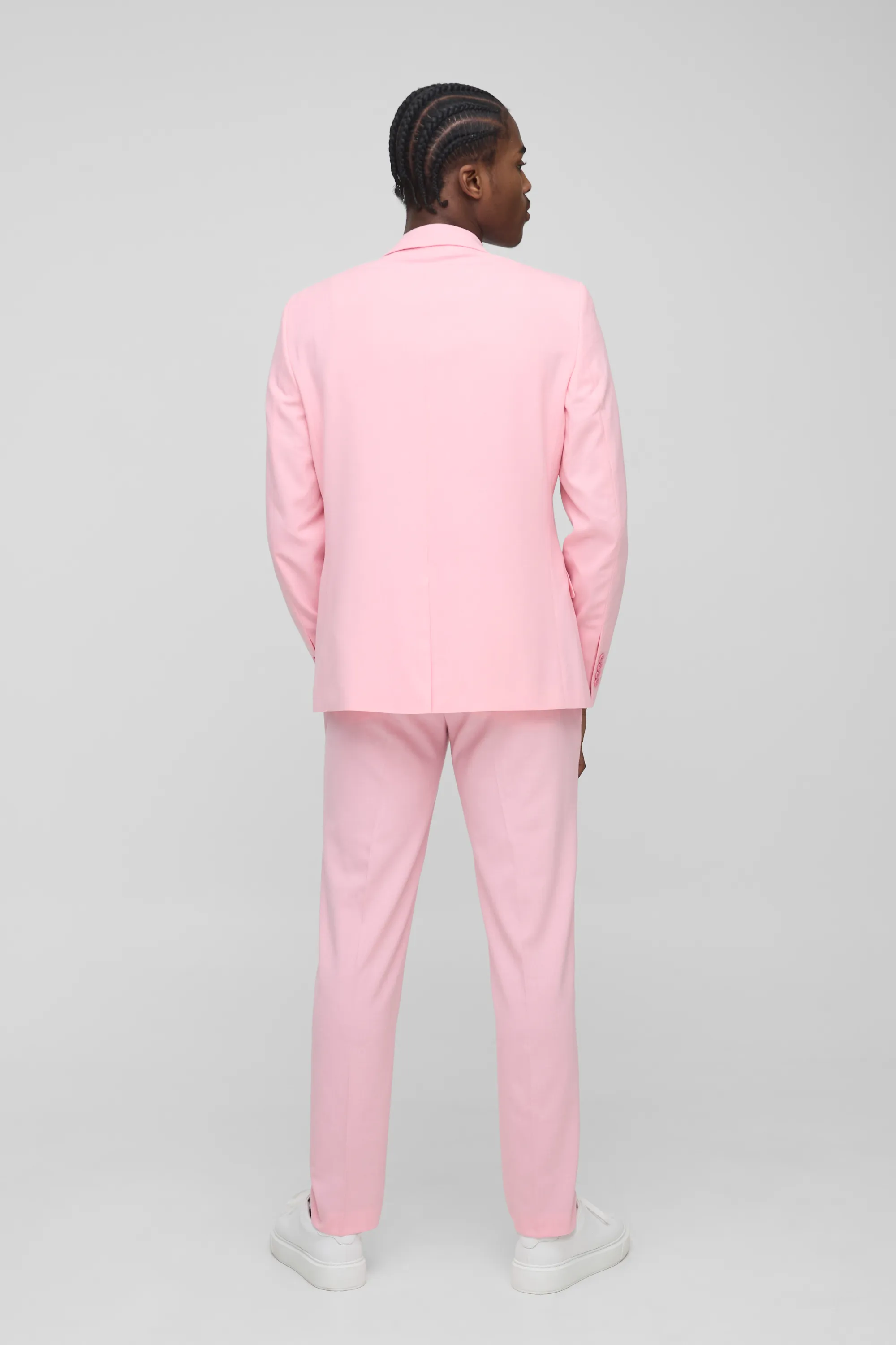 Slim Fit Fixed Waistband Suit Trouser 2 Slim Fit Fixed Waistband Suit Trouser