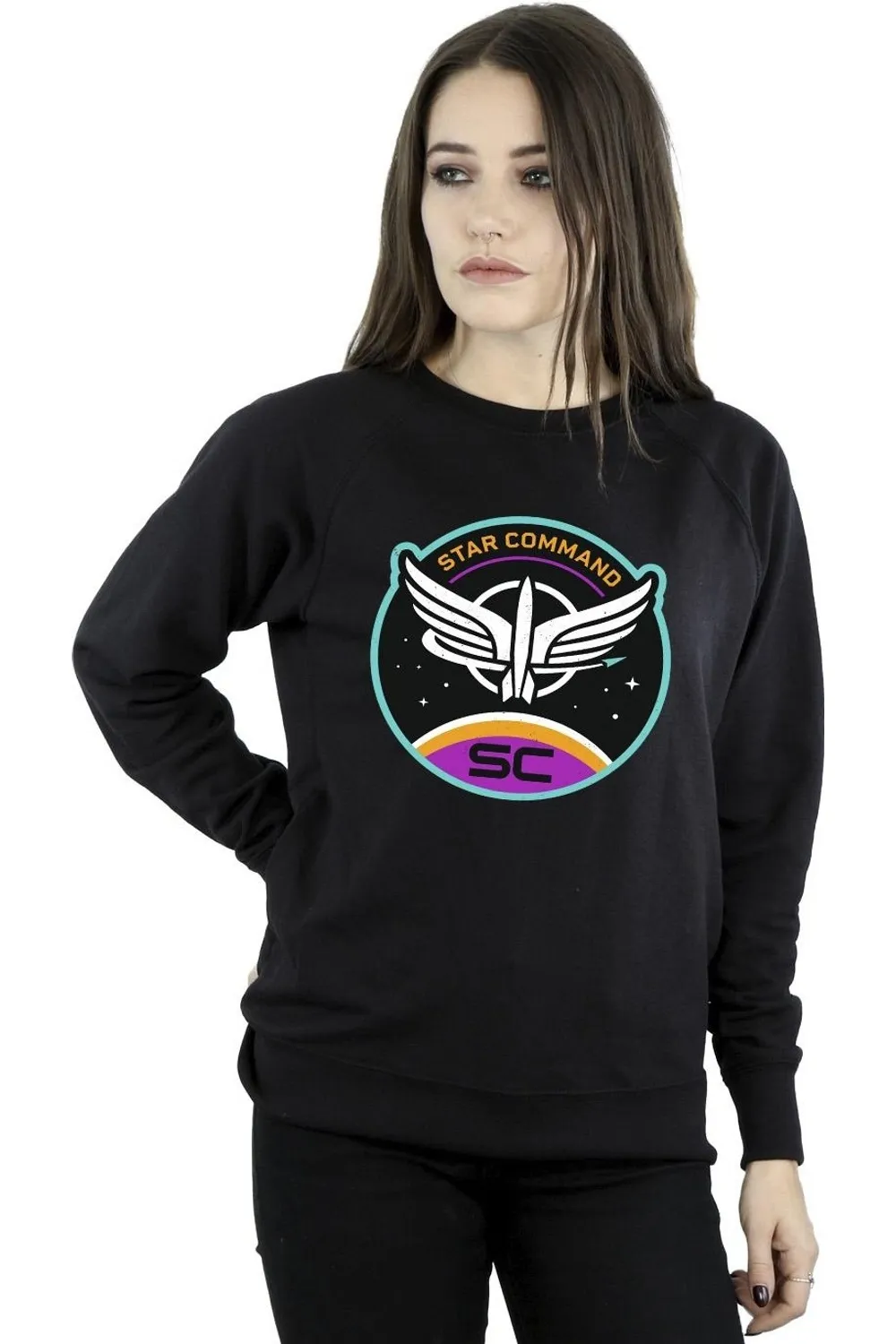 Lightyear Star Command Circle Sweatshirt 1 Lightyear Star Command Circle Sweatshirt