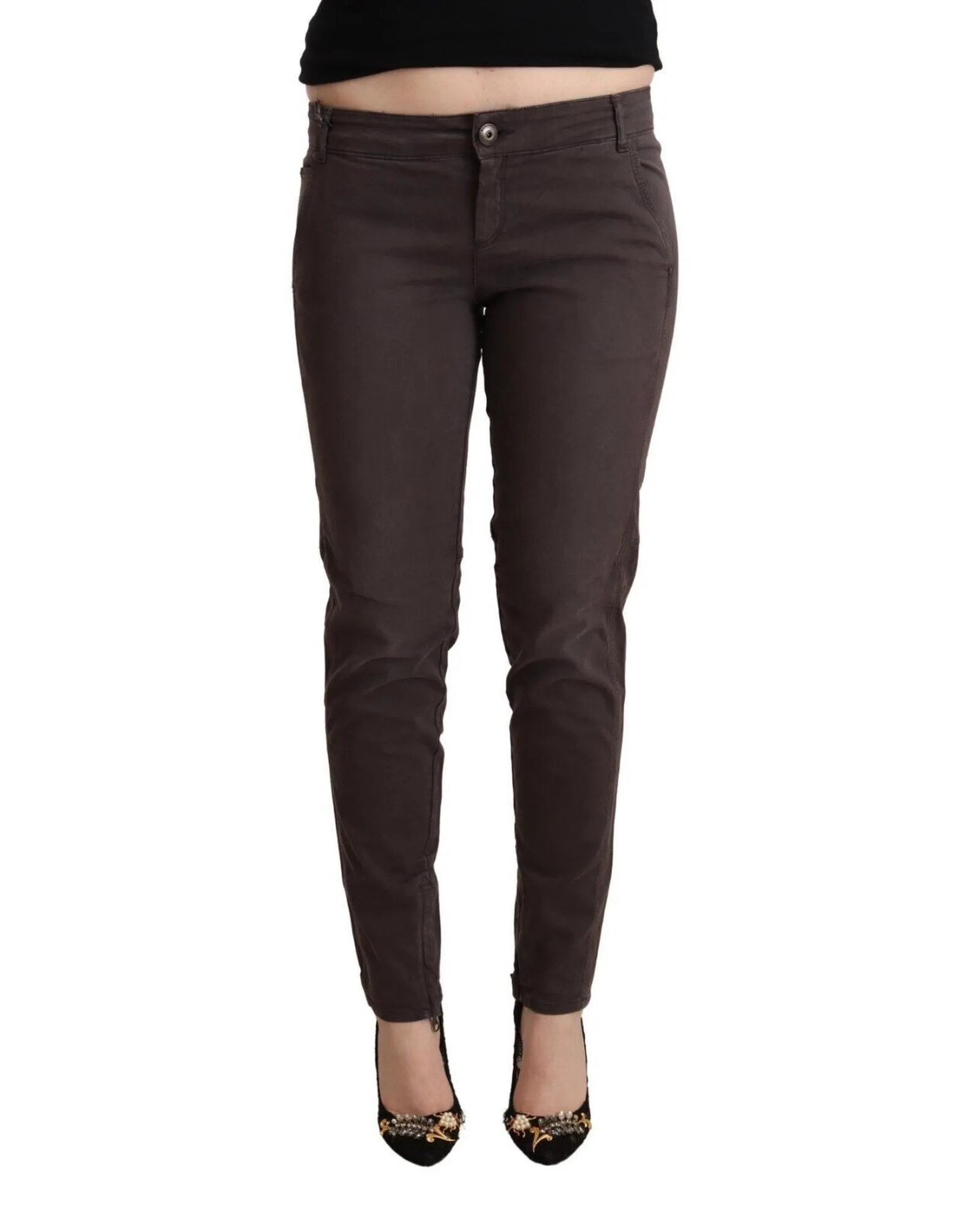 Pants Slim Fit- Brown Jeans 1 Pants Slim Fit- Brown Jeans