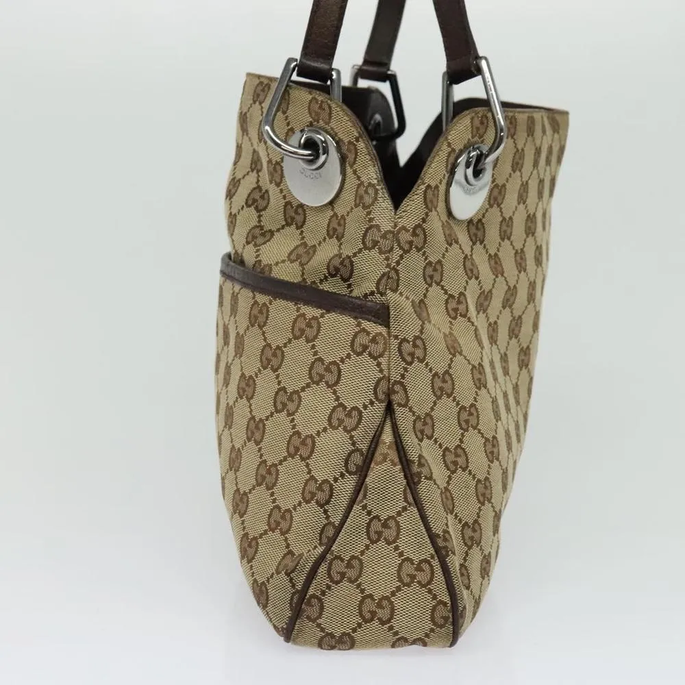 Preloved Elegant Structured Handbag with Top Handles and Secure 5 Preloved Elegant Structured Handbag with Top Handles and Secure