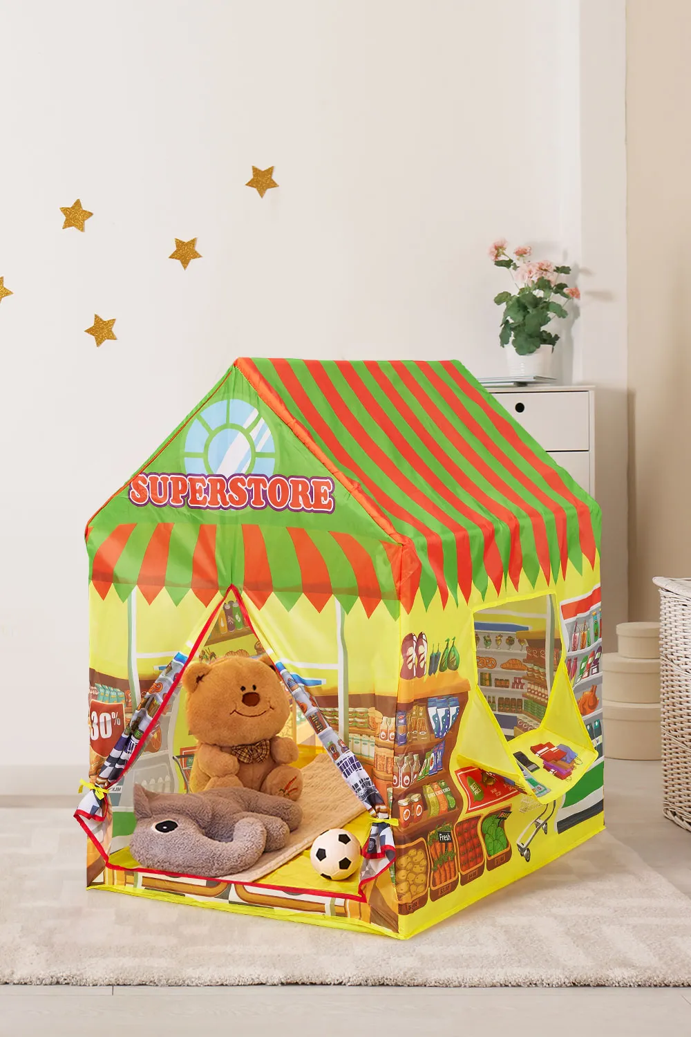 Supermarket Game House Children's Game Tent Suitable for Boys and Girls Indoor and Outdoor Toys
