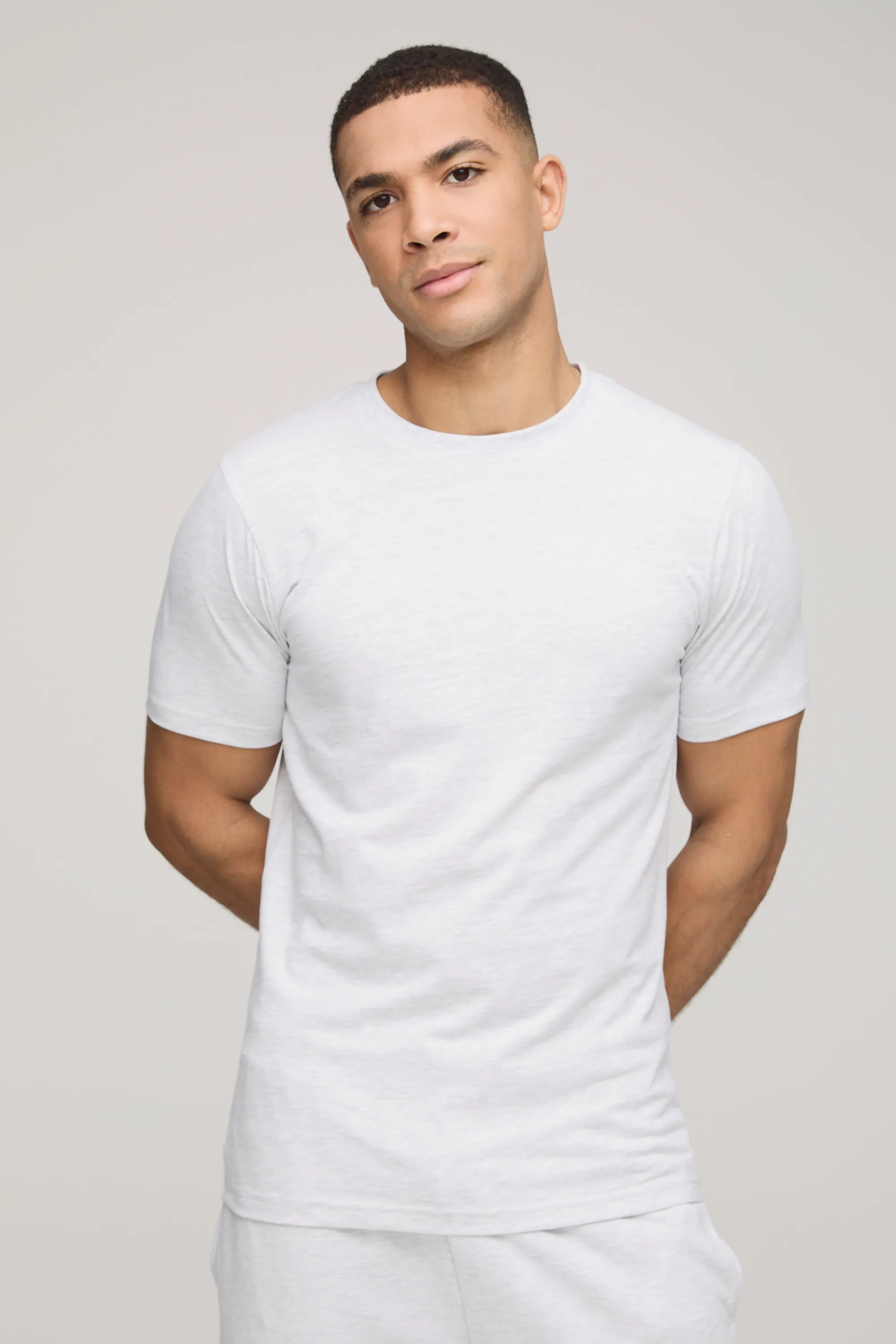 Basic Slim Fit Crew Neck T-Shirt 1 Basic Slim Fit Crew Neck T-Shirt