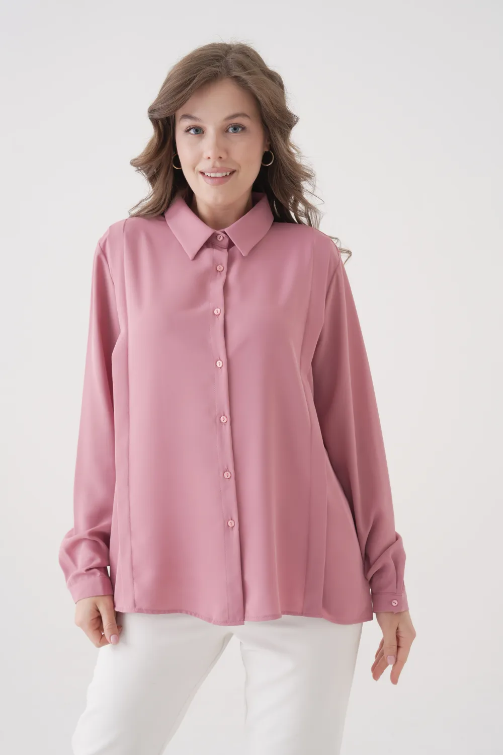 Relaxed Fit Long Sleeves Cuff Detailed Top 1 Relaxed Fit Long Sleeves Cuff Detailed Top