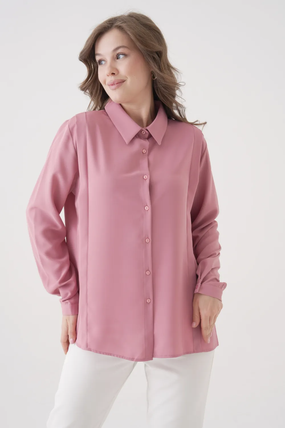 Relaxed Fit Long Sleeves Cuff Detailed Top 2 Relaxed Fit Long Sleeves Cuff Detailed Top