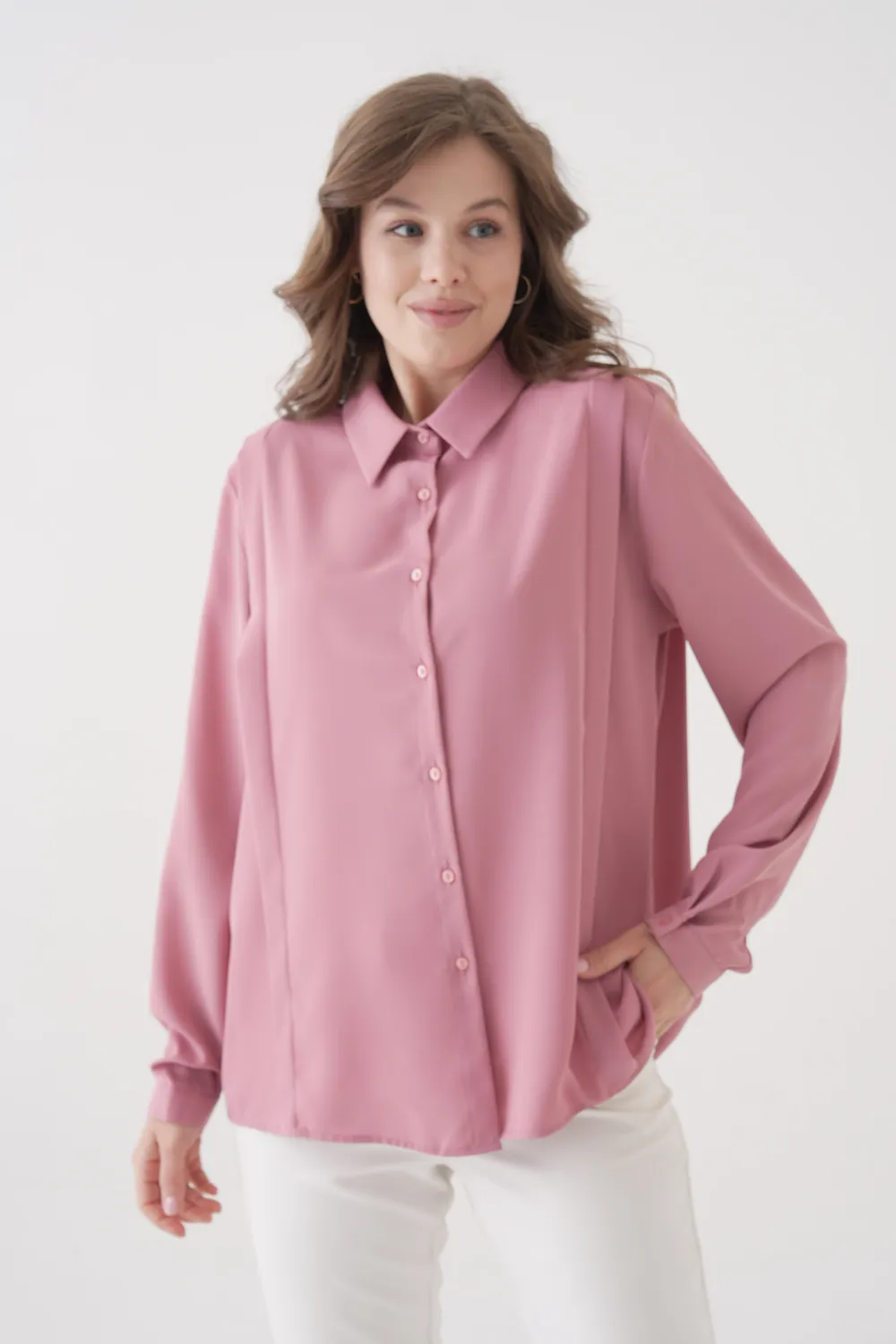 Relaxed Fit Long Sleeves Cuff Detailed Top 4 Relaxed Fit Long Sleeves Cuff Detailed Top